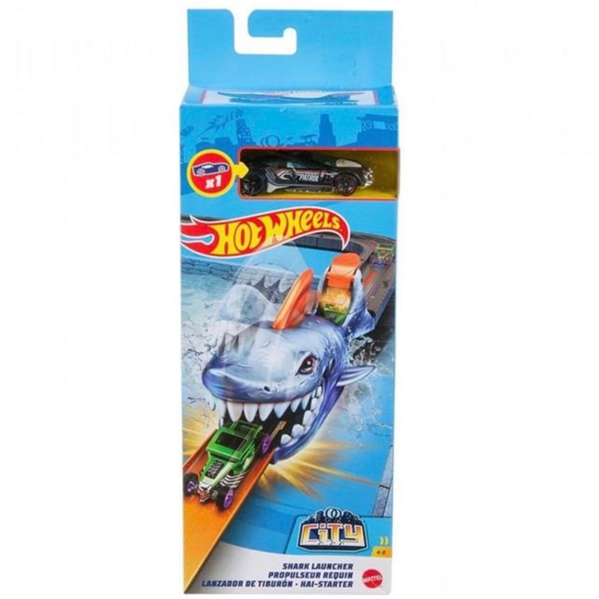 Hot Wheels Vahşi Fırlatıcılar Serisi GVF41 - Köpekbalığı