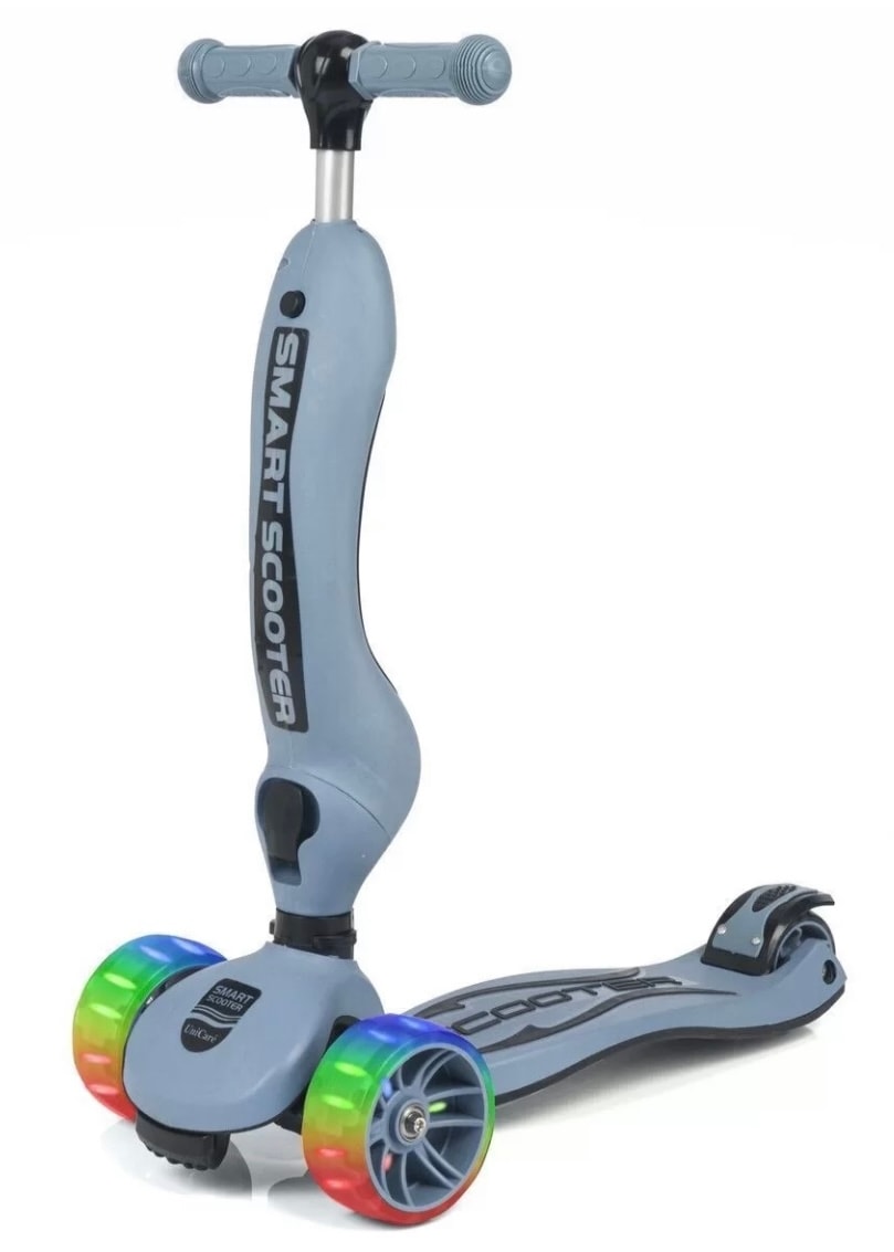 Smart Tekerlekleri Led Işıklı Oturaklı Scooter