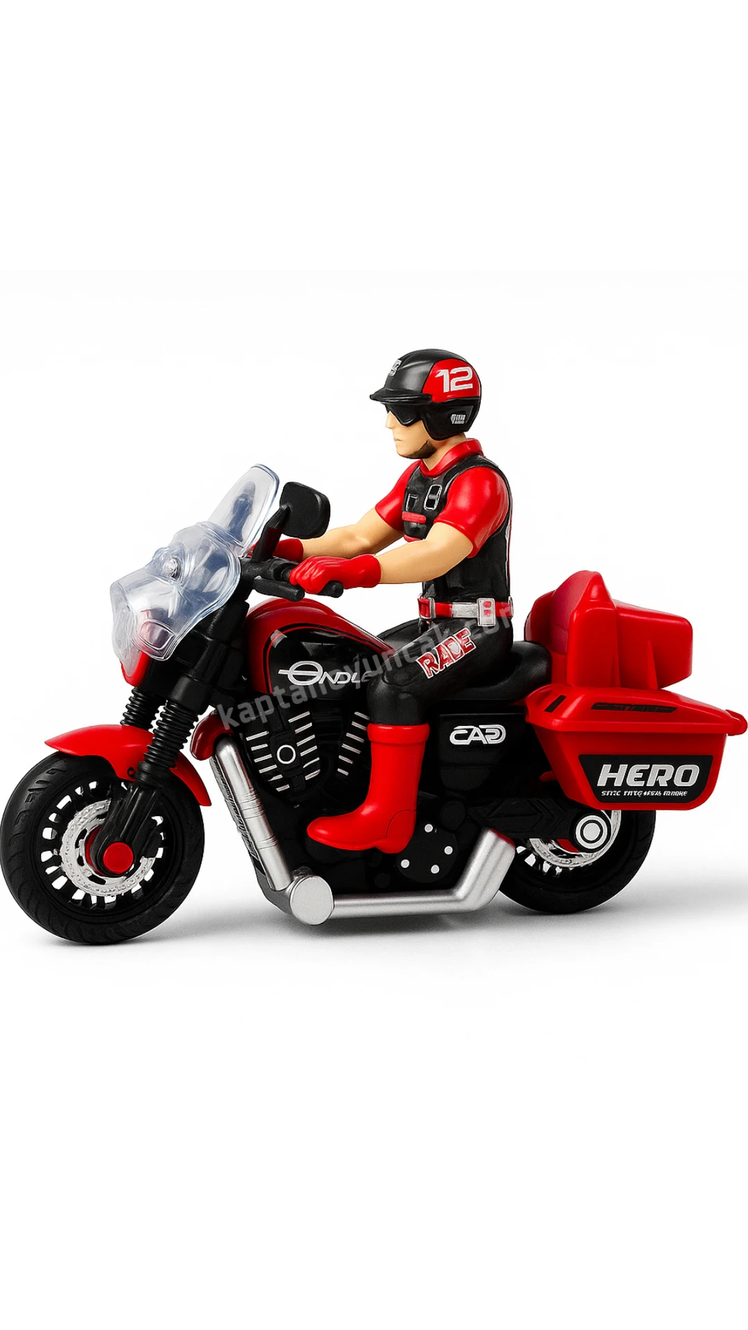 Sesli Işıklı Sürtmeli Yunus Polis Motosiklet