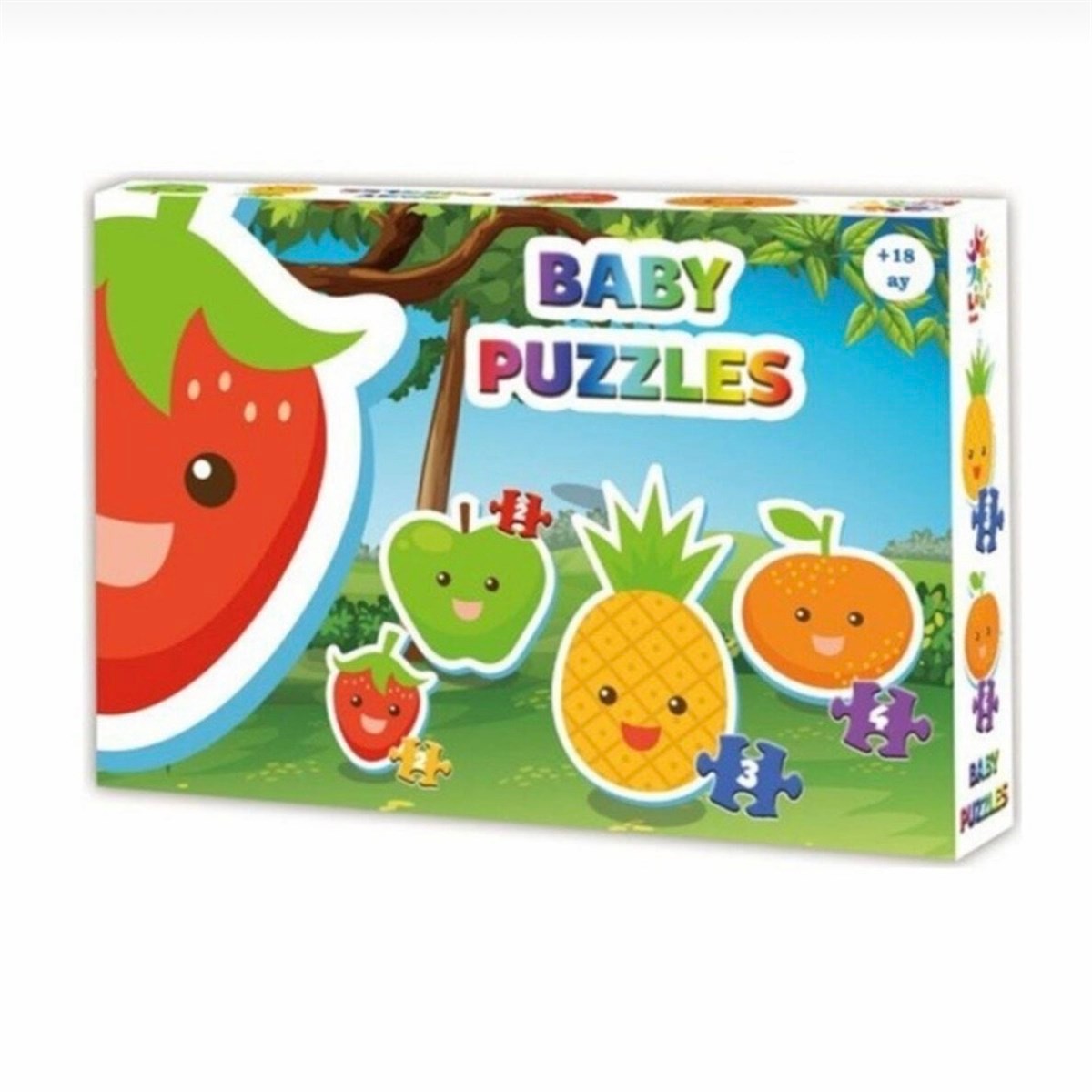 Baby Puzzle Meyveler Eğtici Öğretici Oyuncak