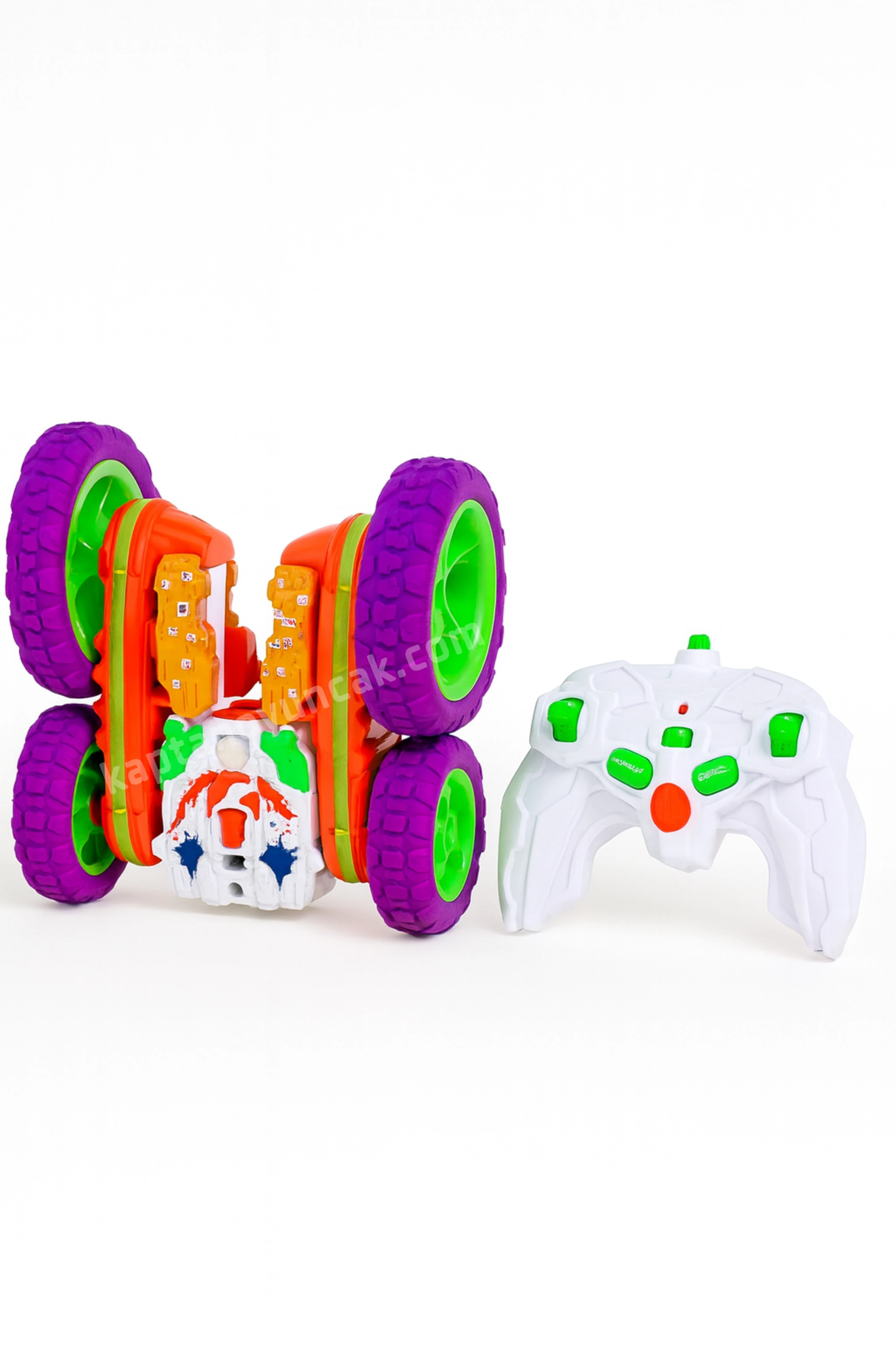 Uzaktan Kumandalı Şarjlı Buhar Atan Akrobatik Araba