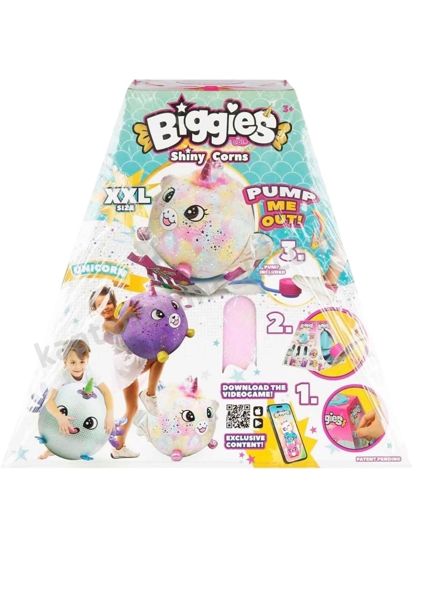 Şişme Peluş Unicorn XXL Shiny Corns Biggies
