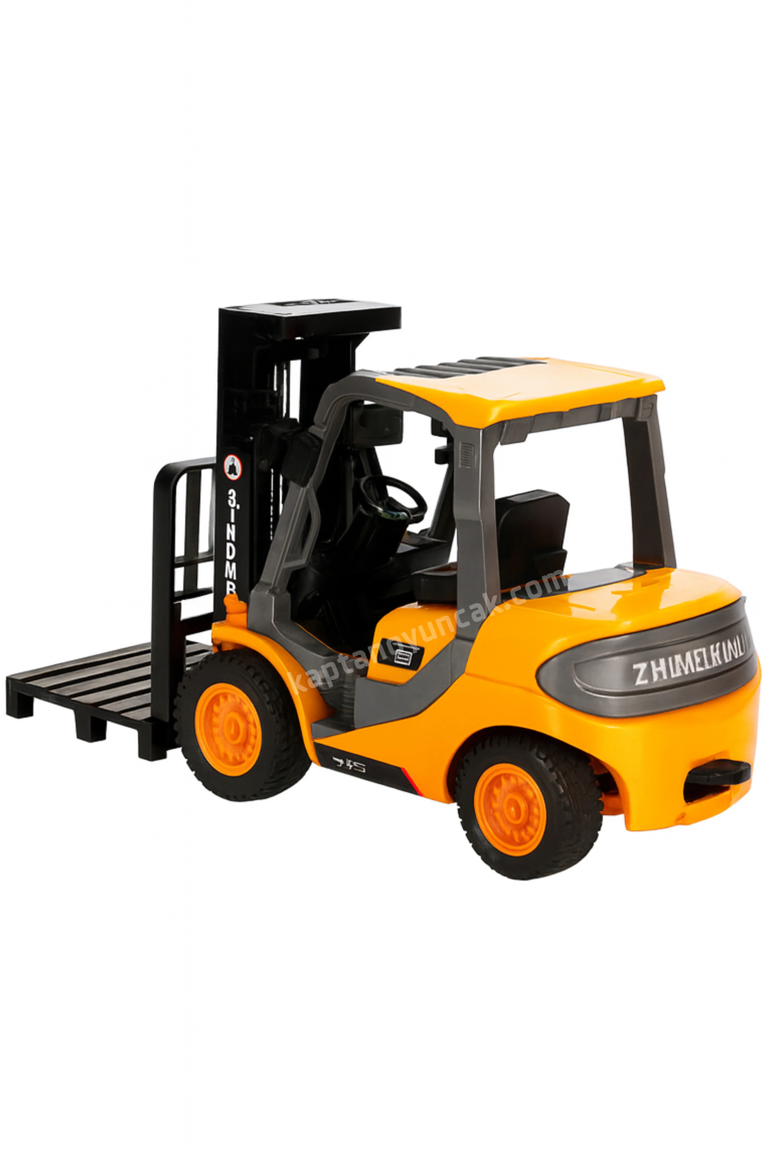 Uzaktan Kumandalı Full Fonksiyonlu Şarjlı İş Makinası Forklift Aracı