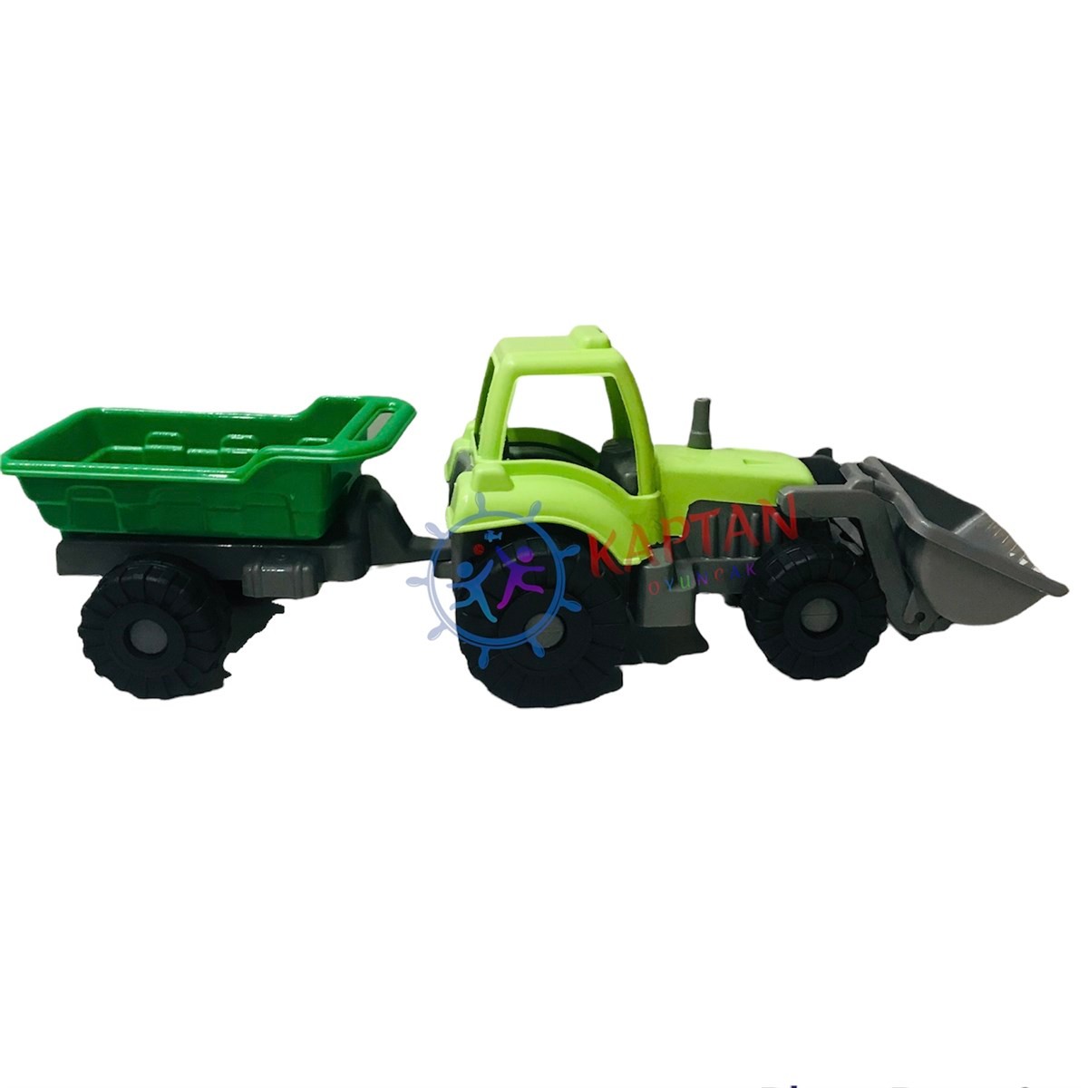 Mgs Mini Traktör Römorklu Kepçeli Oyuncak