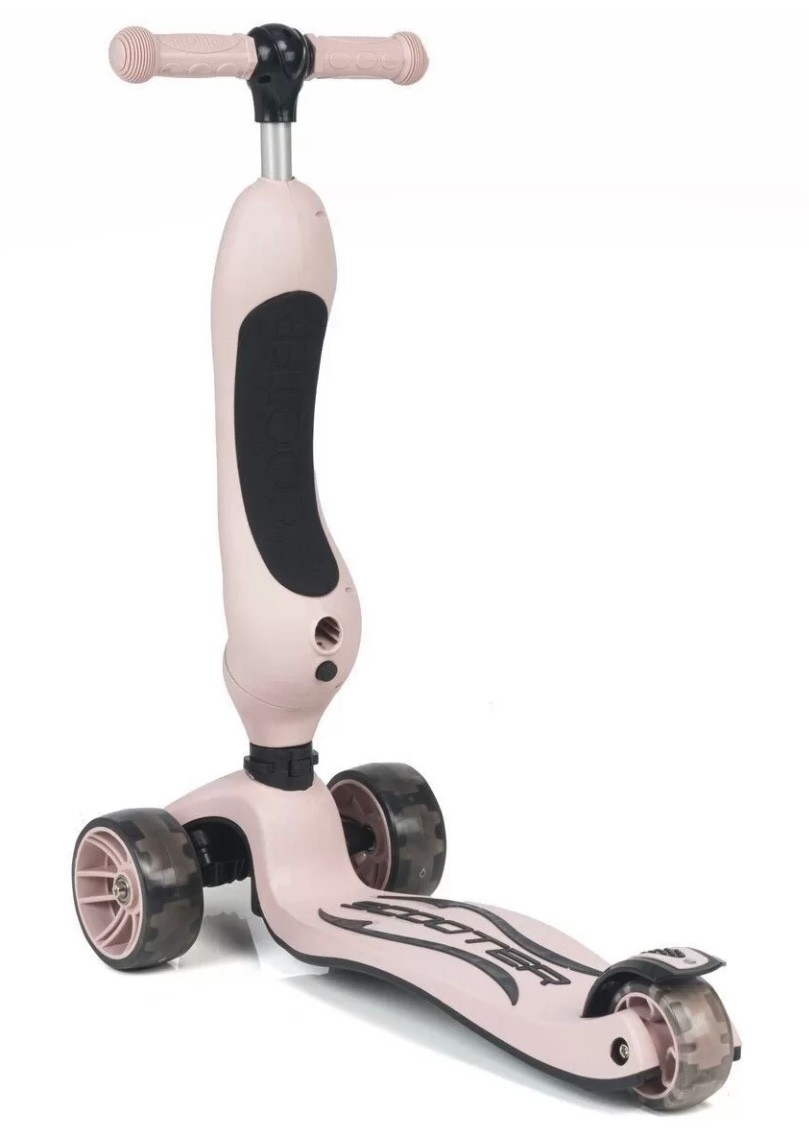 Smart Tekerlekleri Led Işıklı Oturaklı Scooter