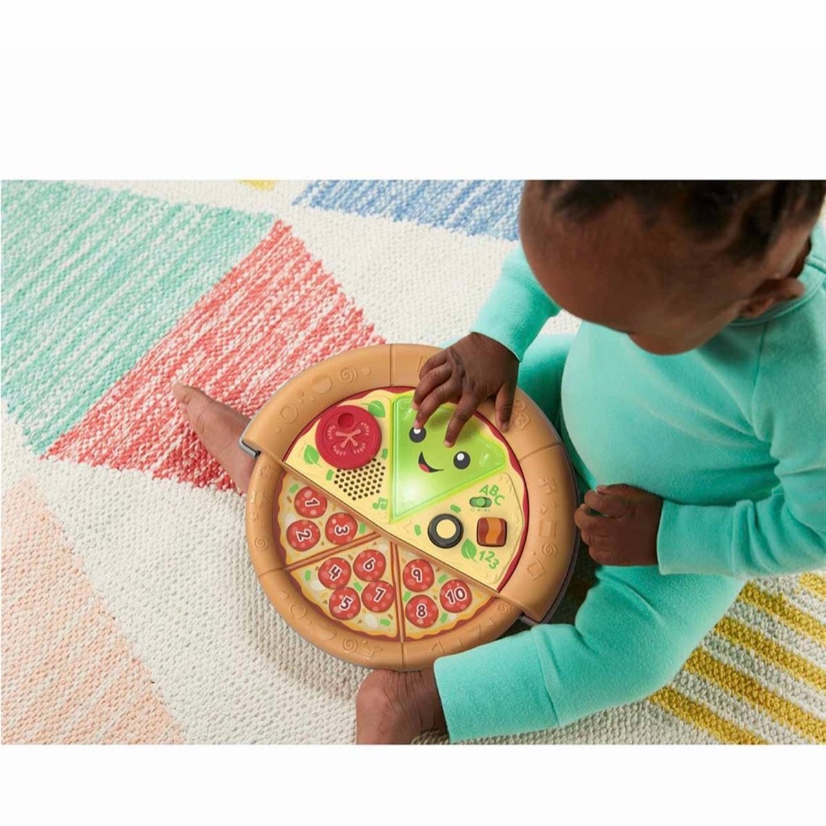 Fisher Price Eğlen ve Öğren Eğitici Pizza - GXR69