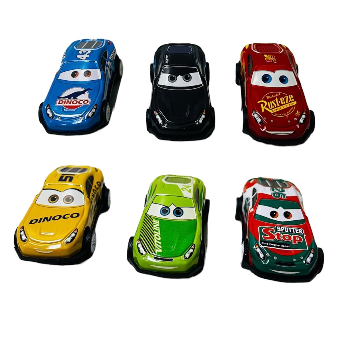 Cars Şimşek Mcqueen 6'lı Araba