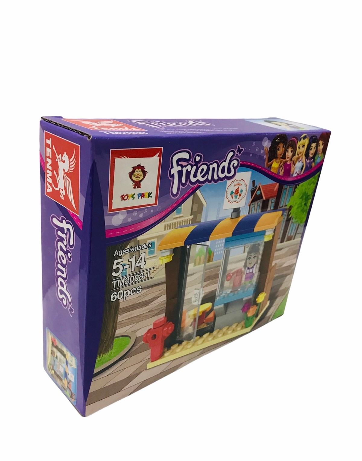 Yapboz Blok 60 Parça Dondurma Dondurmacı Friends Lego Oyuncak