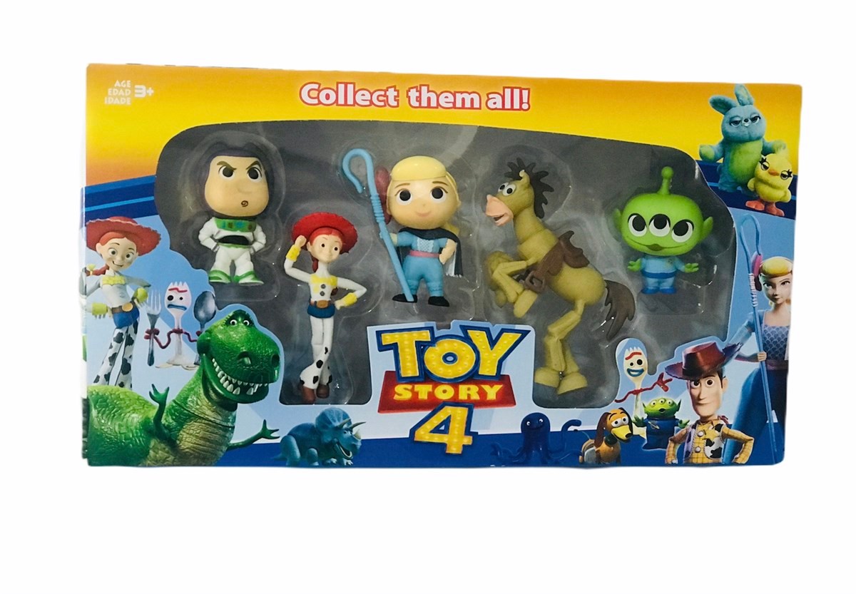 Oyuncak Hikayesi Toy Story 6 lı Figür Set - Woddy Buzz Jessi