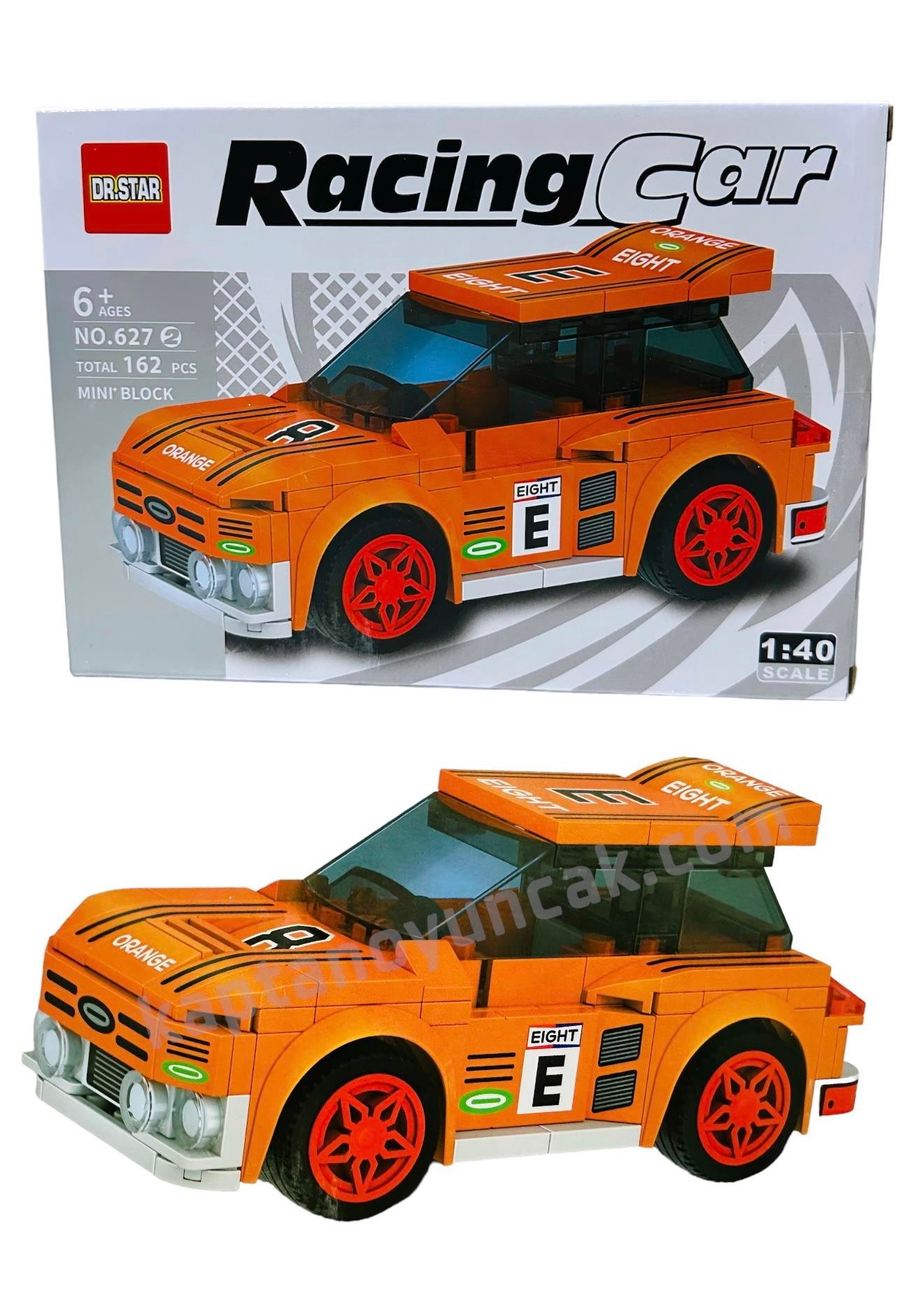 Lego Racing Car Yarış Arabalı Lego Oyun Seti Turuncu #2