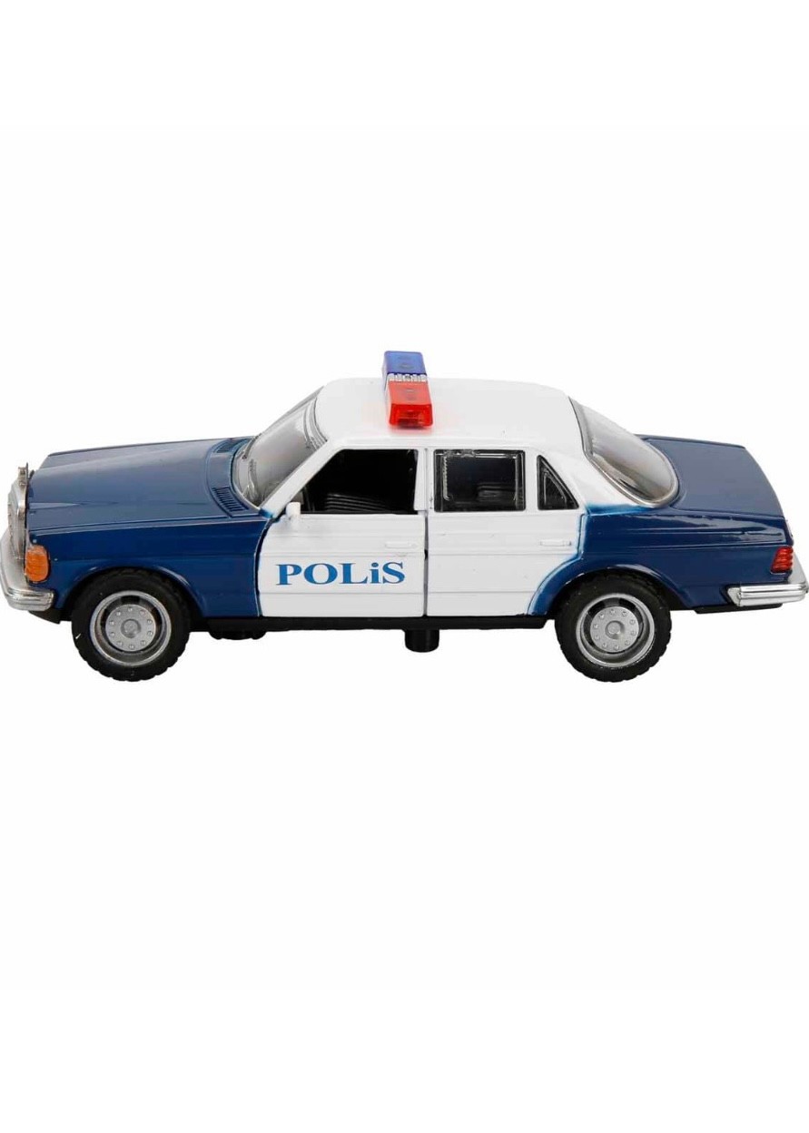 Kapıları Açılan Çek Bırak Sesli Işıklı Metal Mercedes Araba