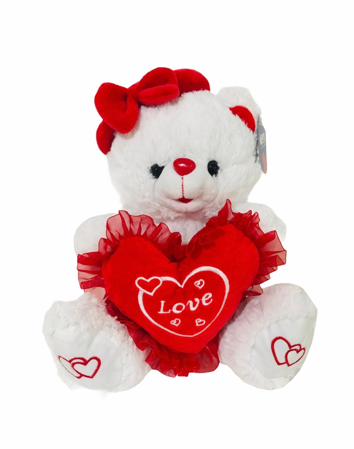 Halley Kalpli Şapkalı Peluş Ayı 40 Cm