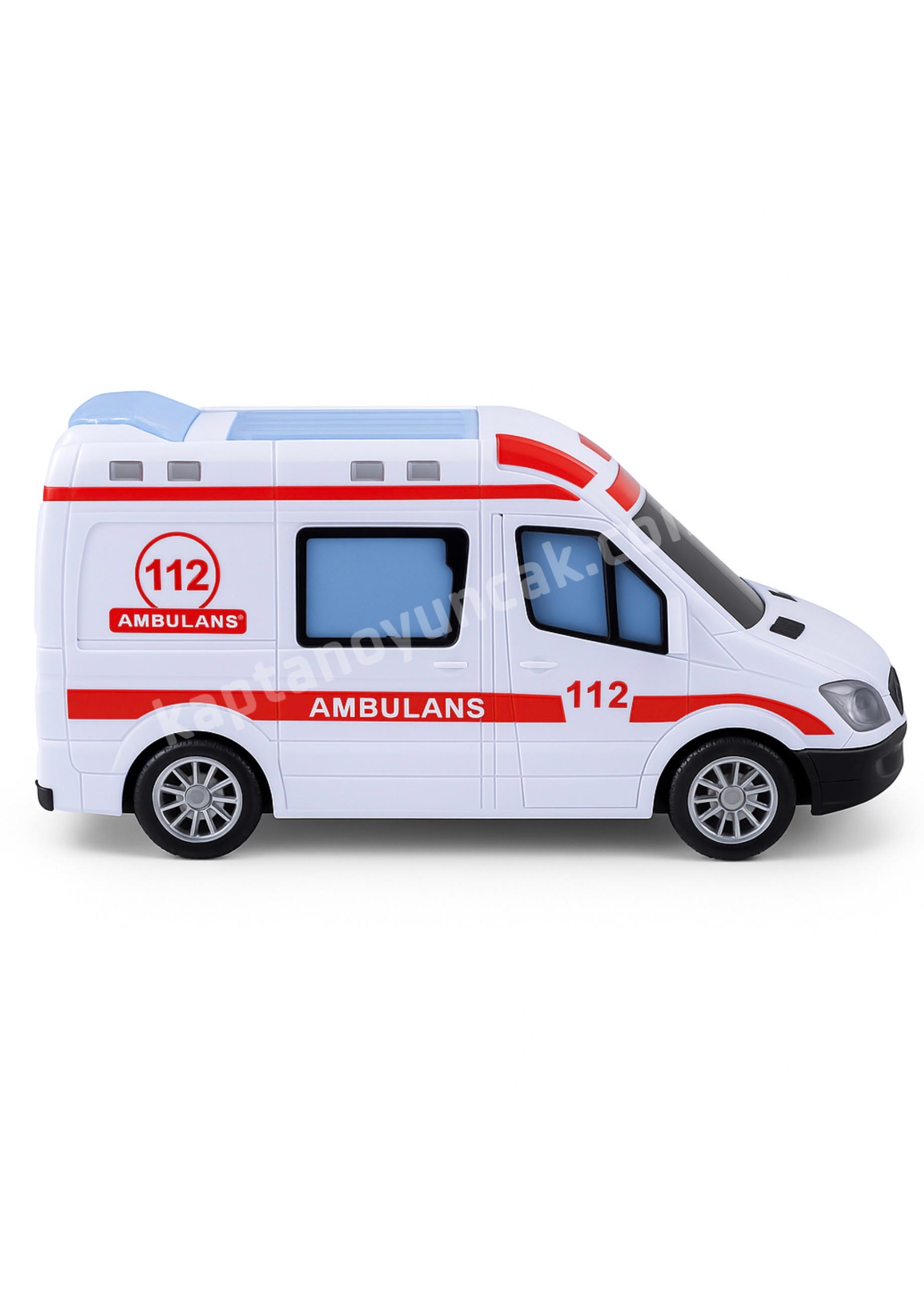 Sensörlü Sesli Işıklı Çarp Dön Ambulans