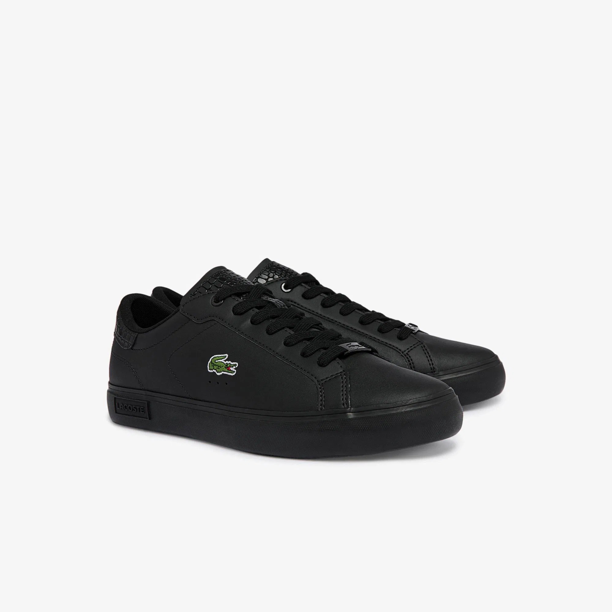  Lacoste SPORT Powercourt Erkek Siyah Sneaker