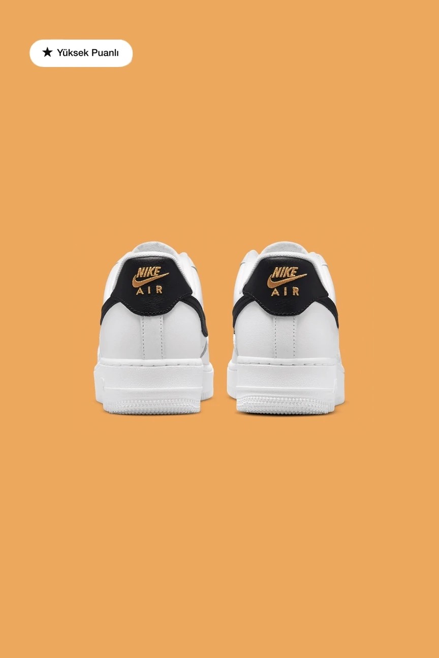 Air Force 1 Low - White/Black/Gold