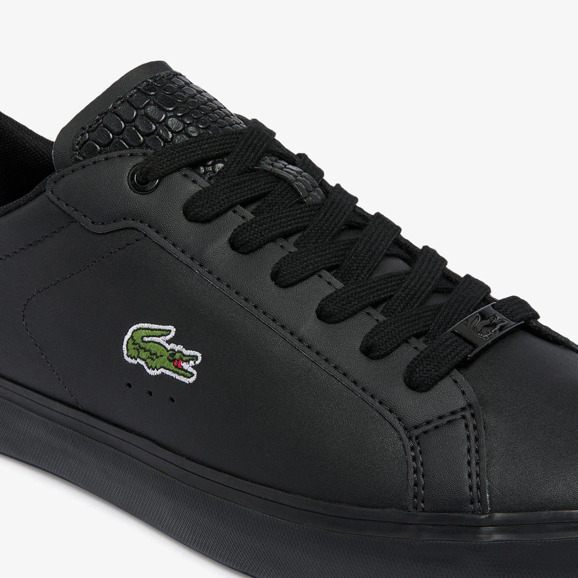  Lacoste SPORT Powercourt Erkek Siyah Sneaker