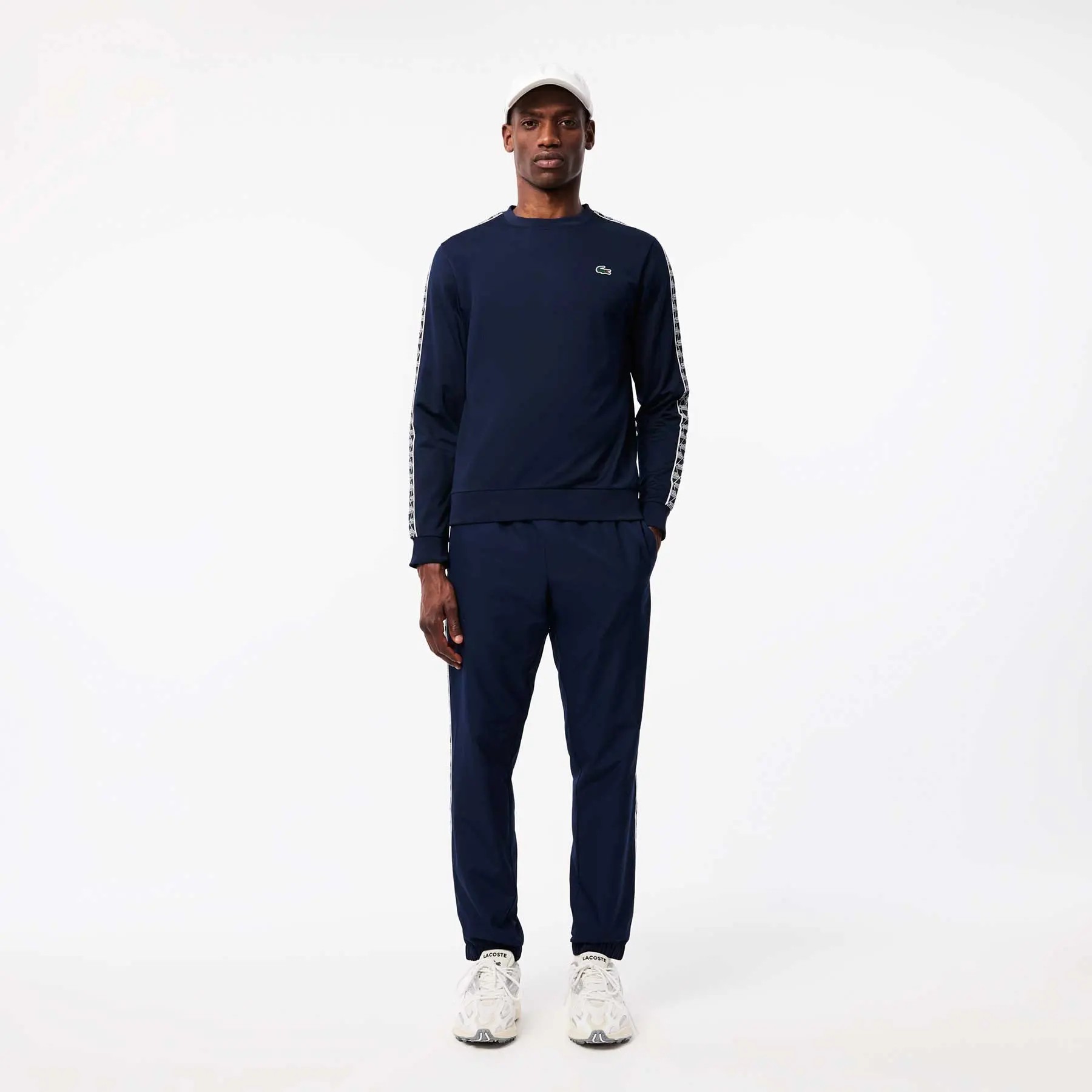 Lacoste Tennis Interlock Ultra-Dry Sweatshirt navy blue