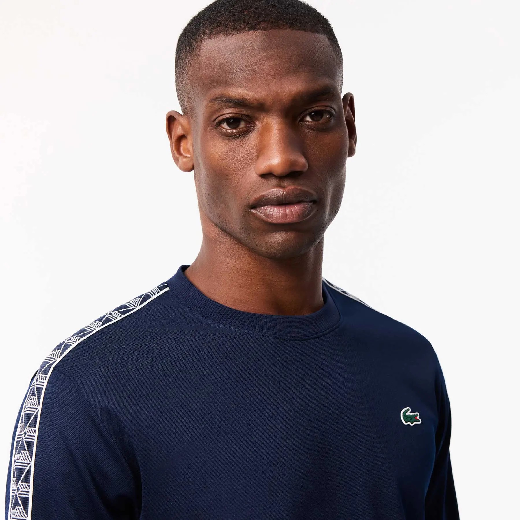 Lacoste Tennis Interlock Ultra-Dry Sweatshirt navy blue