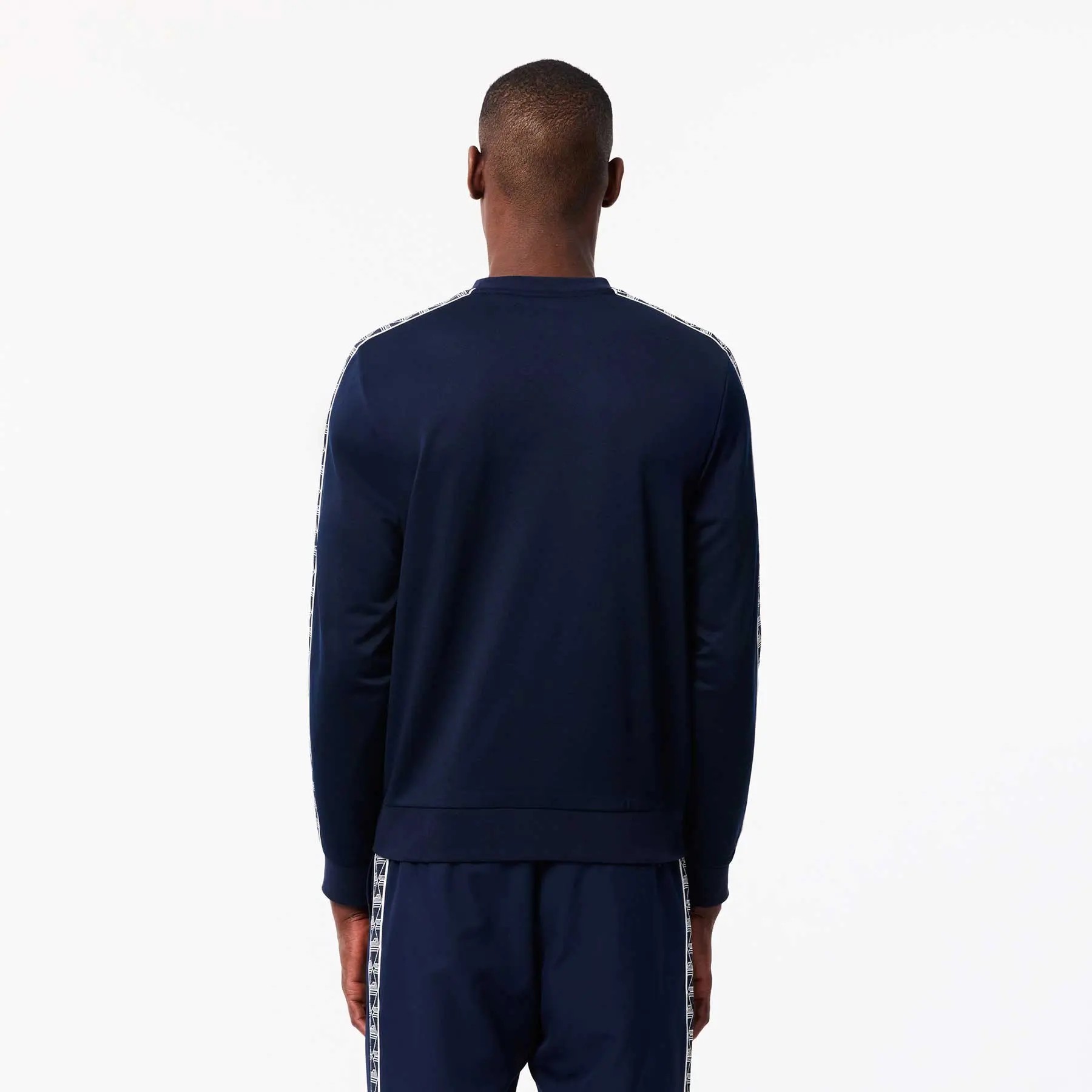 Lacoste Tennis Interlock Ultra-Dry Sweatshirt navy blue