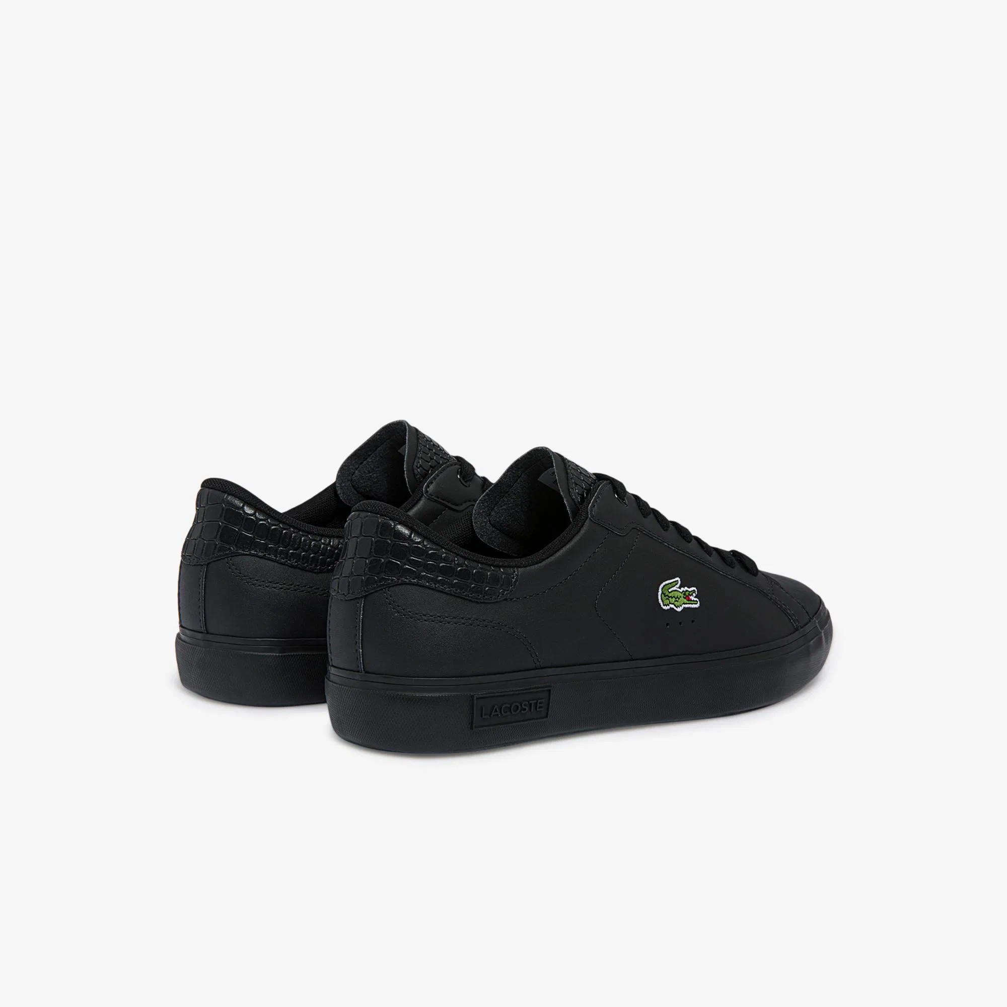  Lacoste SPORT Powercourt Erkek Siyah Sneaker