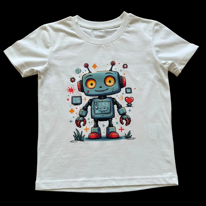 Desenli Çocuk Tişört