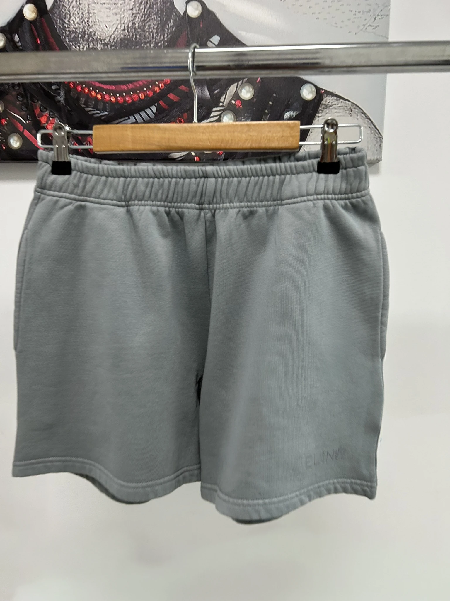 Unisex Şort - Gri main variant image