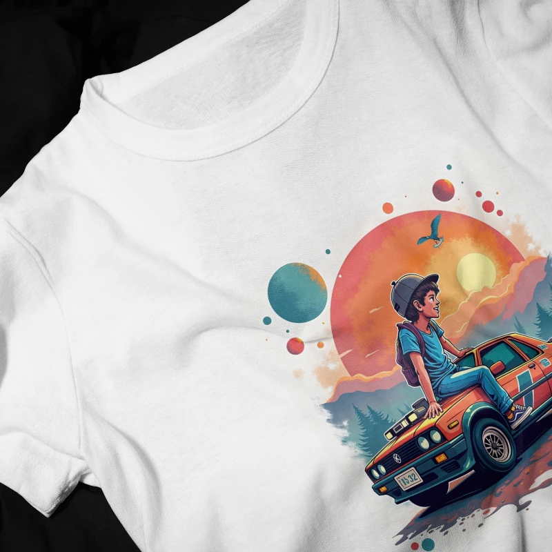 Desenli Çocuk Tişört - Özgür Ruh main variant image