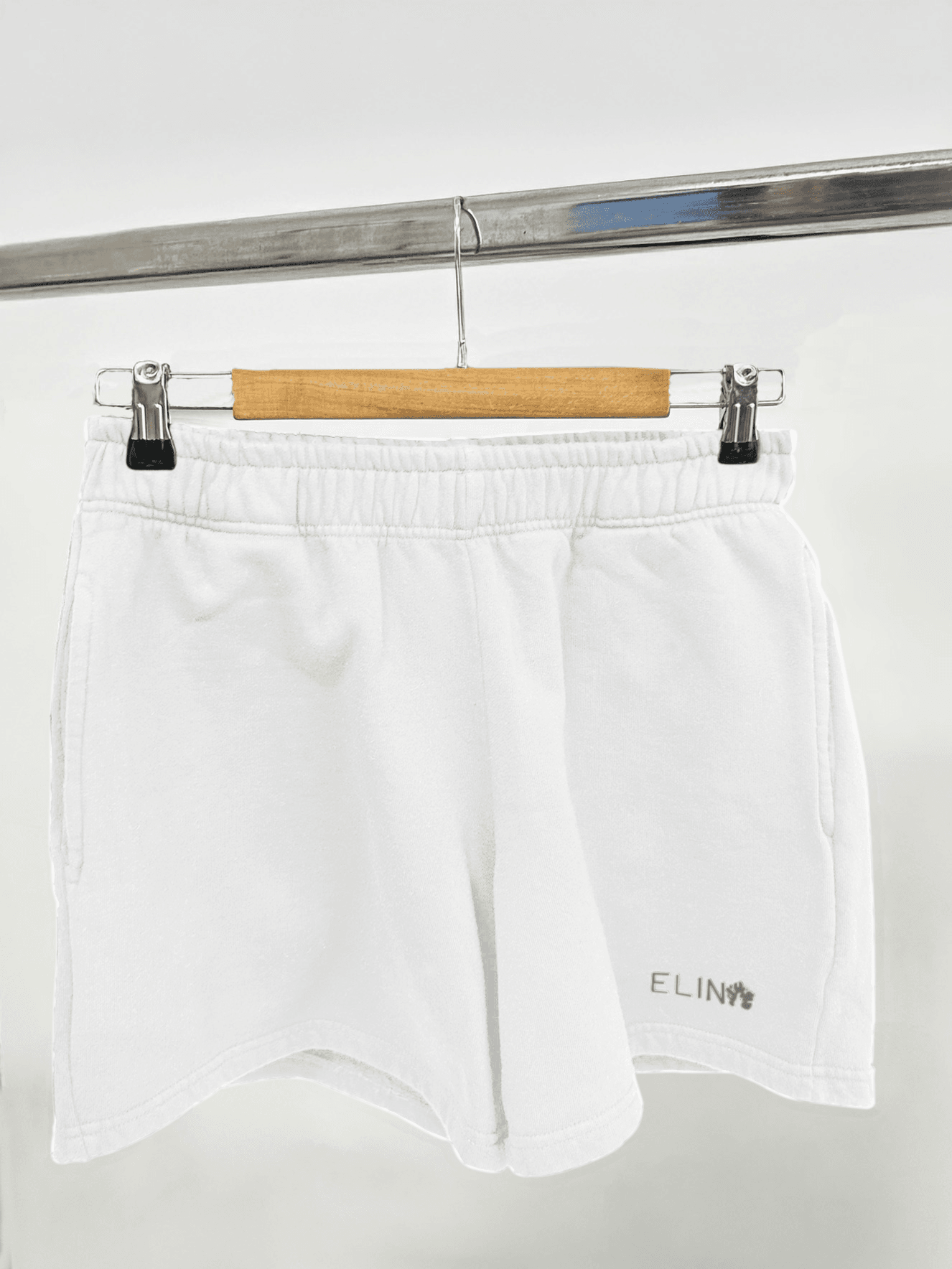 Unisex Şort - Beyaz image