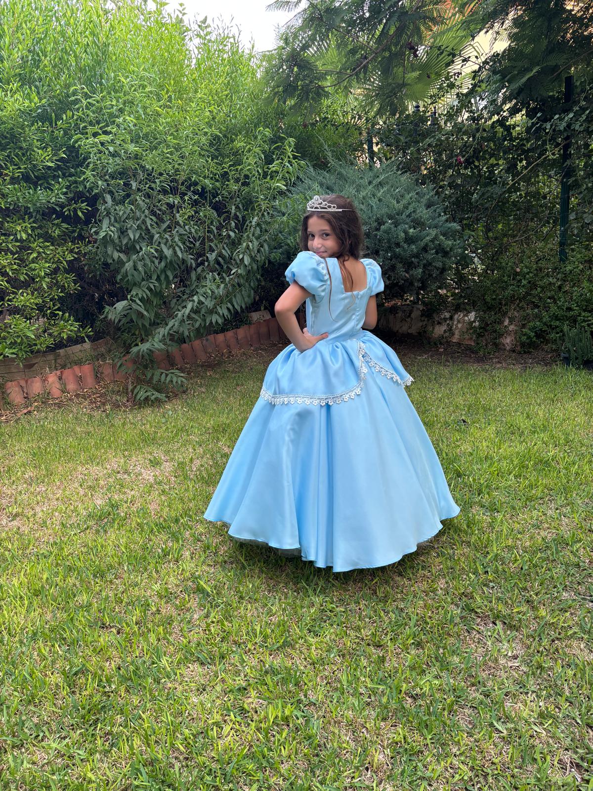 Sindirella Kostümü - Doğum Günü Elbisesi - ipeqakids