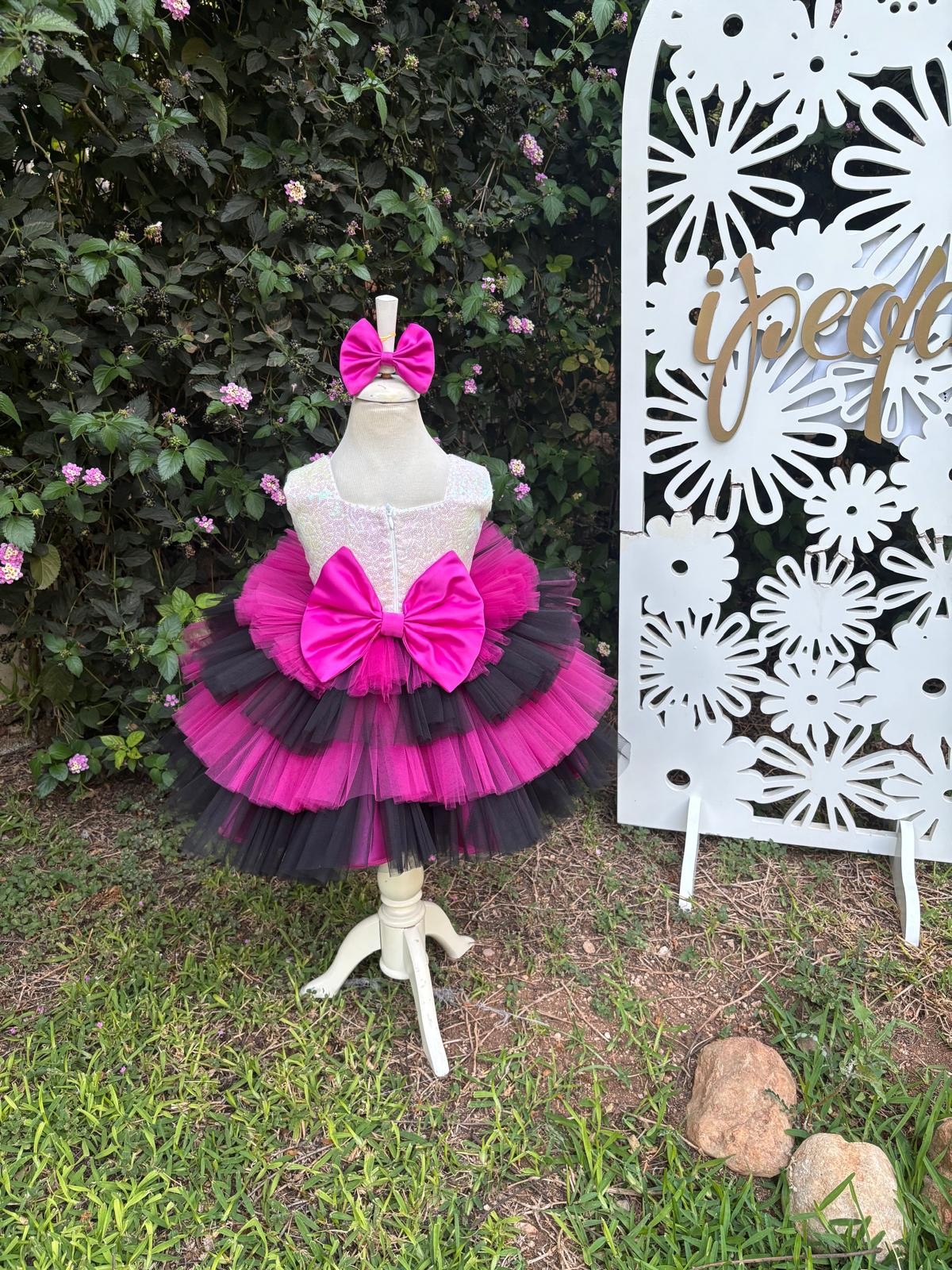 Hello Kitty Kız Çocuk Abiye - Bebek Doğum Günü Elbisesi - ipeqakids