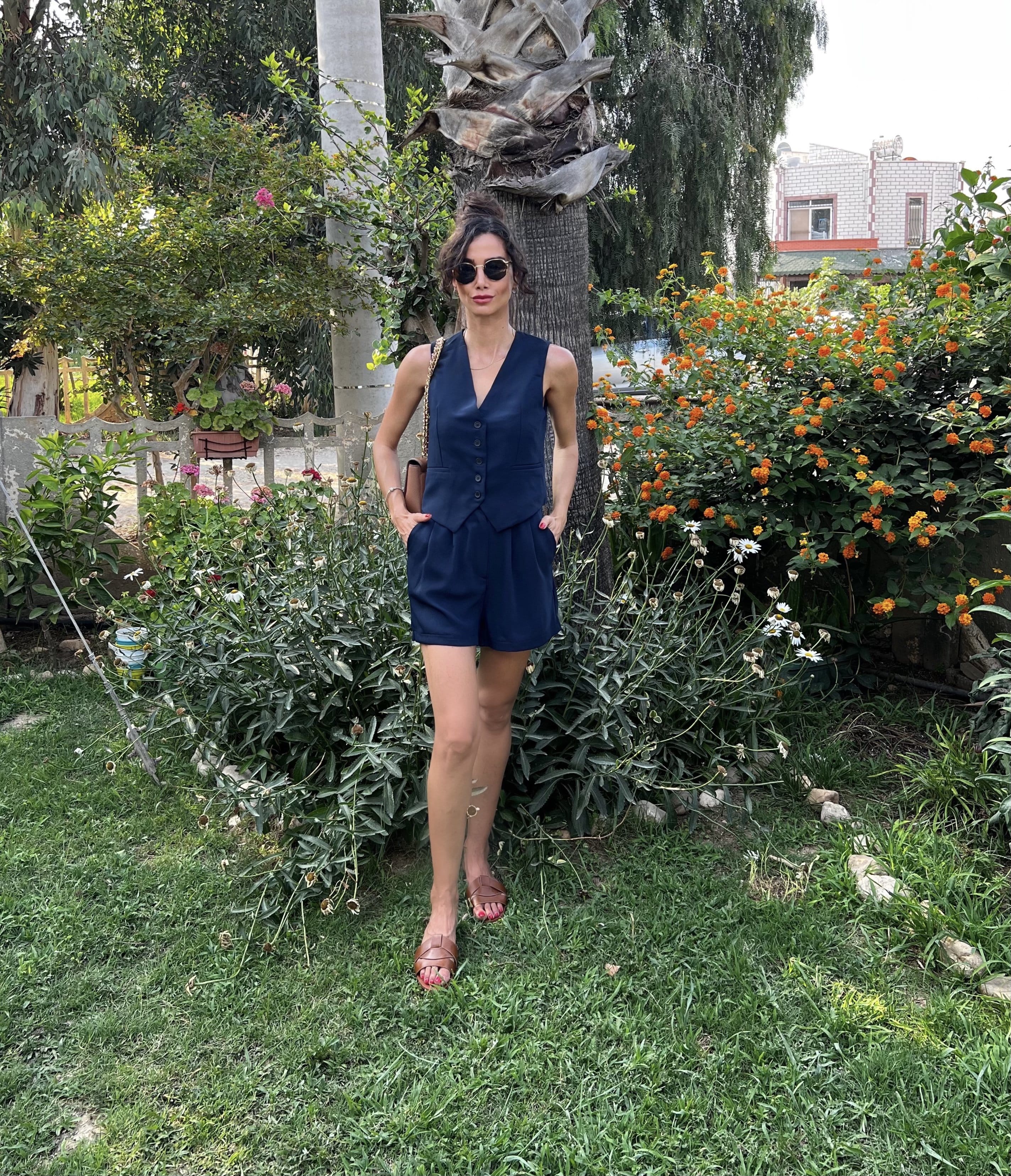 VOUL YELEKLİ ŞORTLU TAKIM
