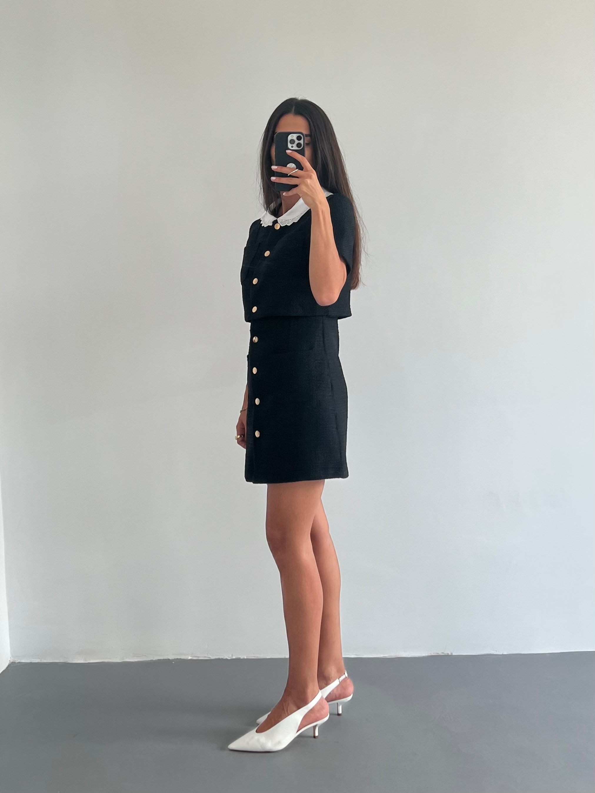 RİOCCA BEBE YAKA TÜVİT ELBİSE
