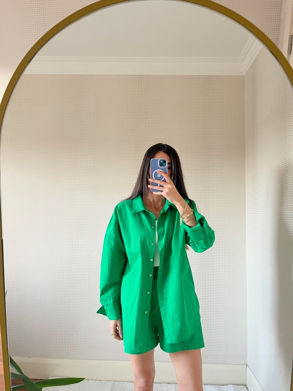 DREA YEŞİL ŞORTLU TAKIM