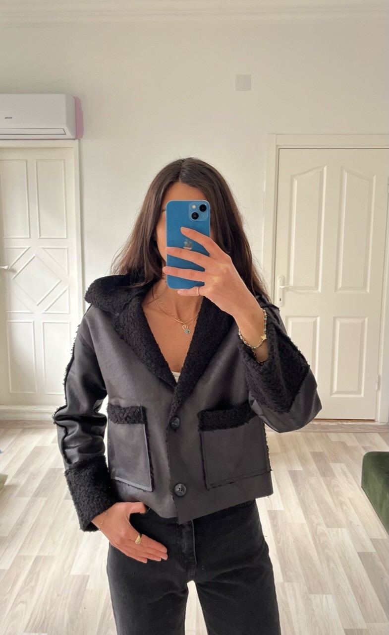 ESKİTME MODEL DERİ CEKET