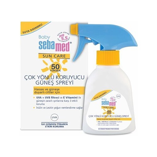 Sebamed Bebekler için Çok Yönlü Koruyucu Güneş Spreyi SPF 50 200 ml