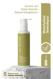 Iva Natura Tea Shot Matcha Gel Antioksidan Temizleme Jeli .Sebum Dengeleyici Yüz Temizleyici Jel