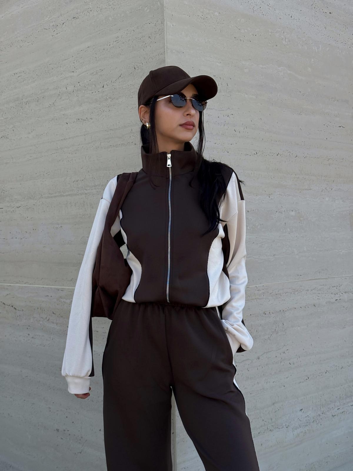 MODAL KUMAŞ BİYELİ EŞOFMAN TAKIMI