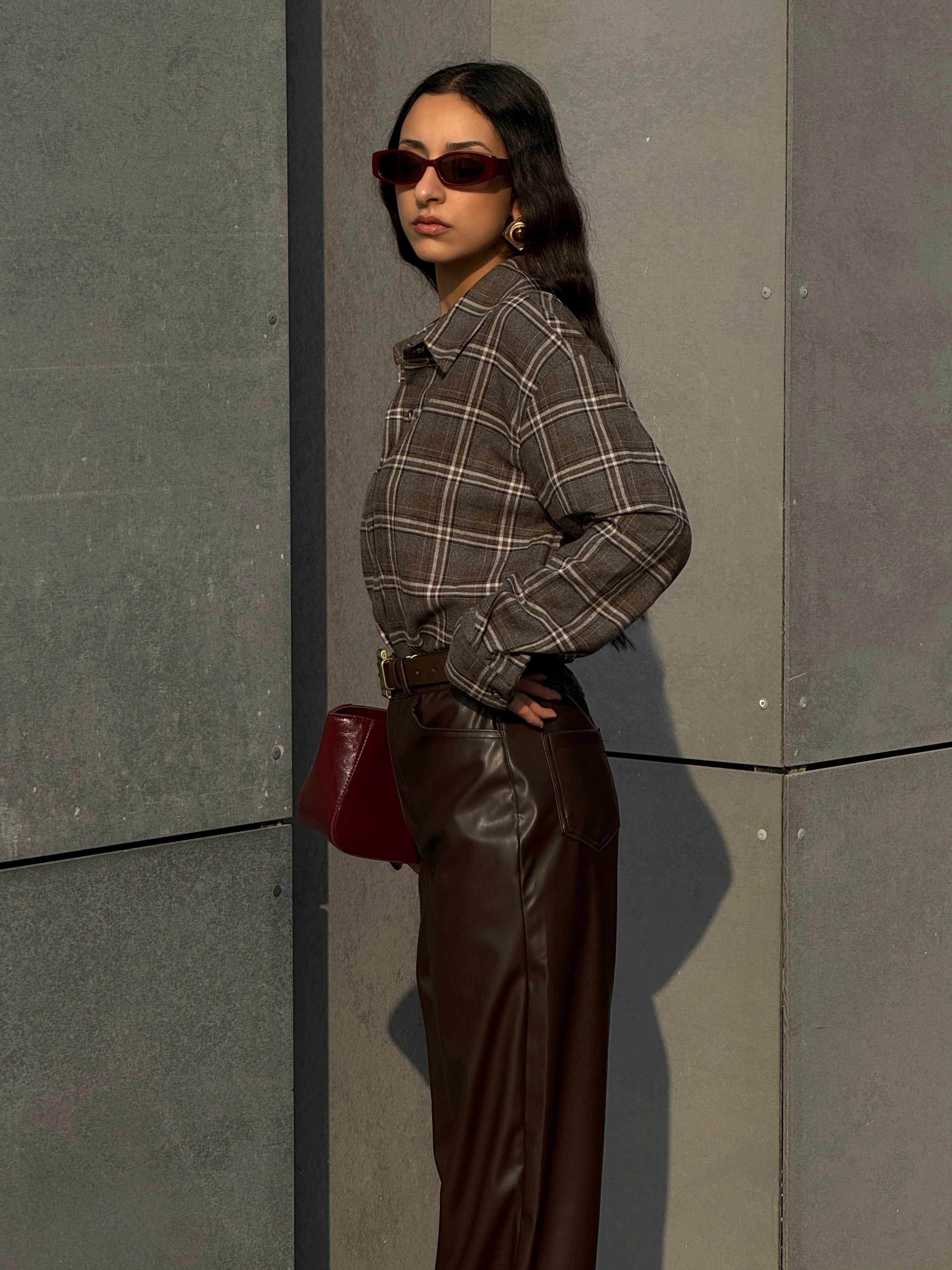 DERİ PALAZZO PANTOLON