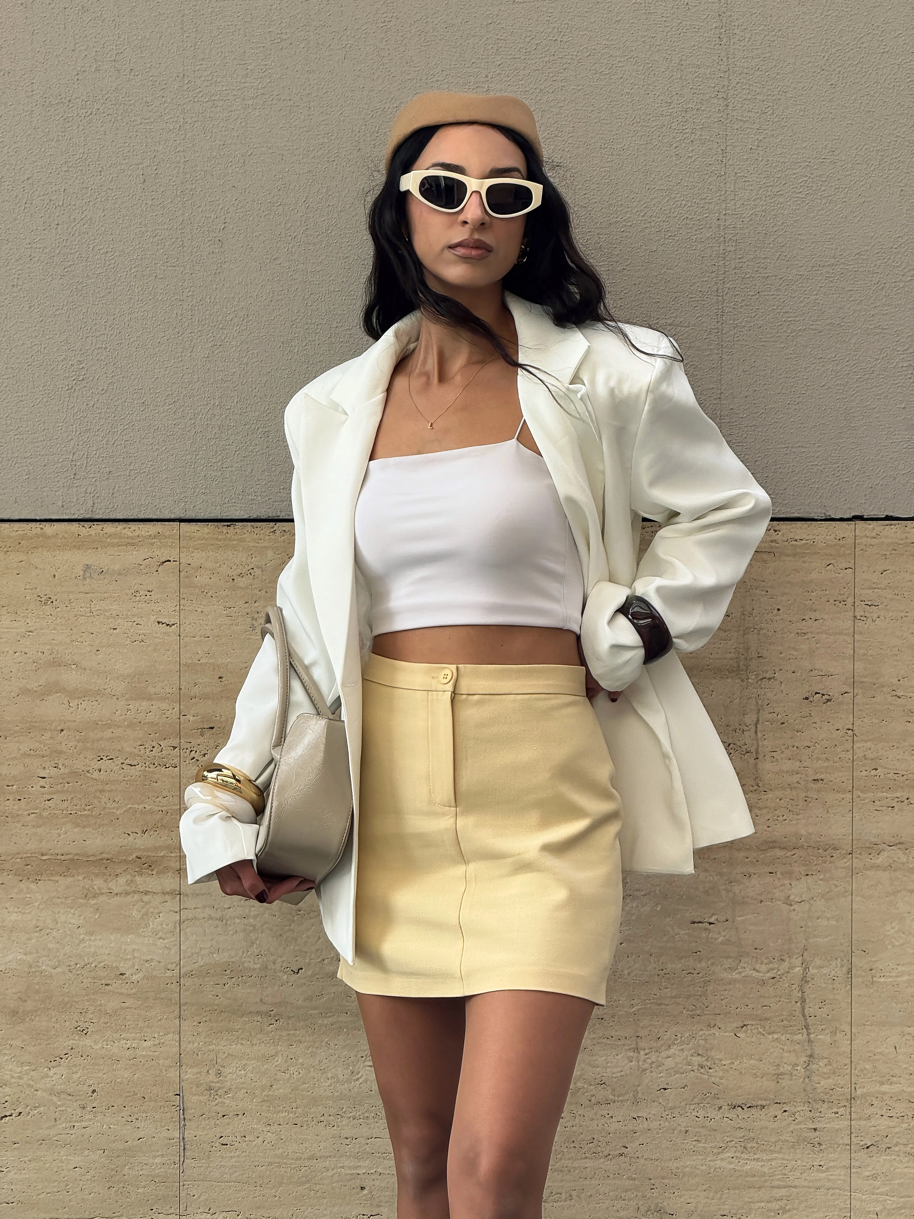 ŞORT ASTARLI MİNİ ETEK