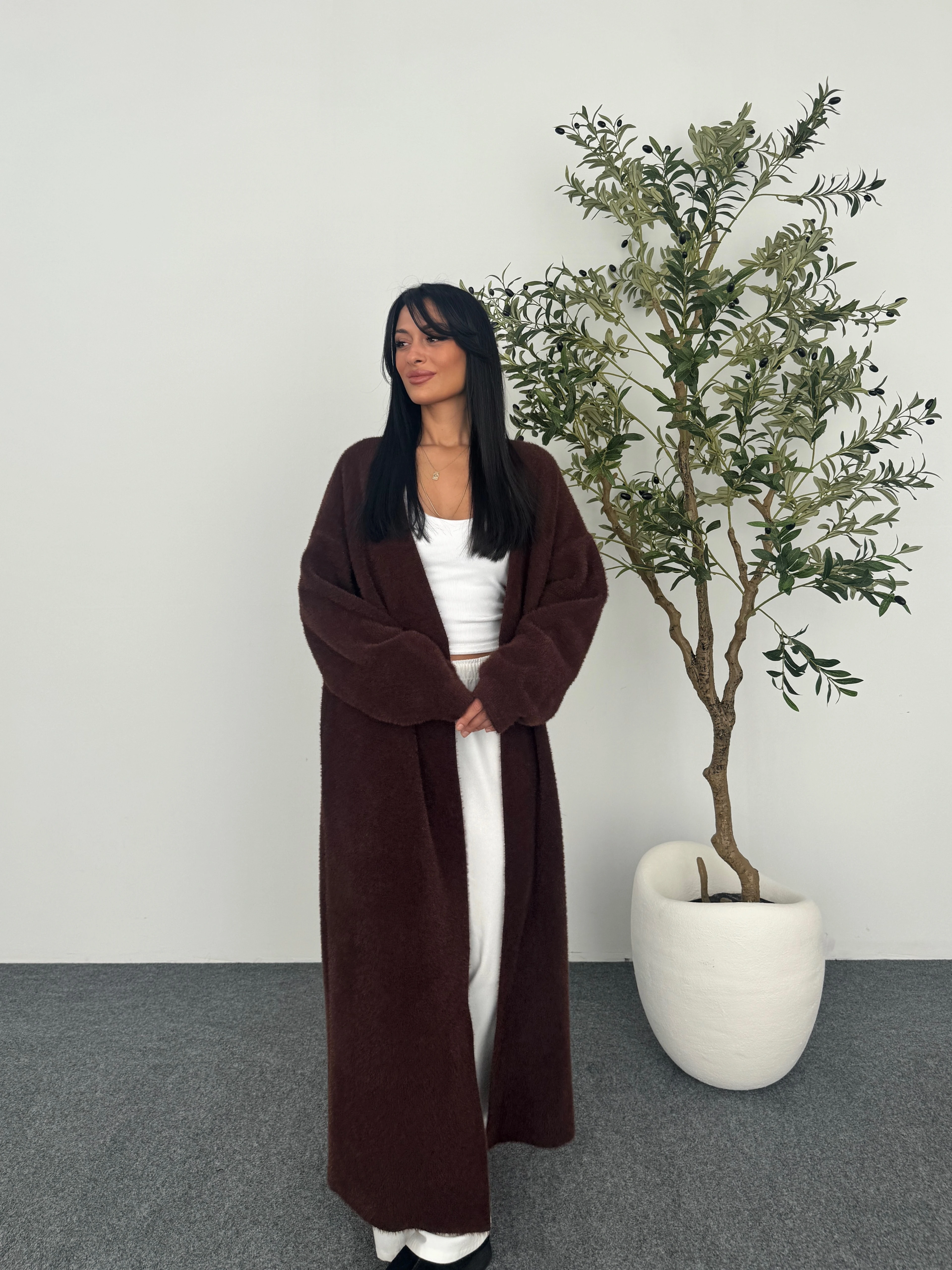 Oversize Maxi Boy Hırka