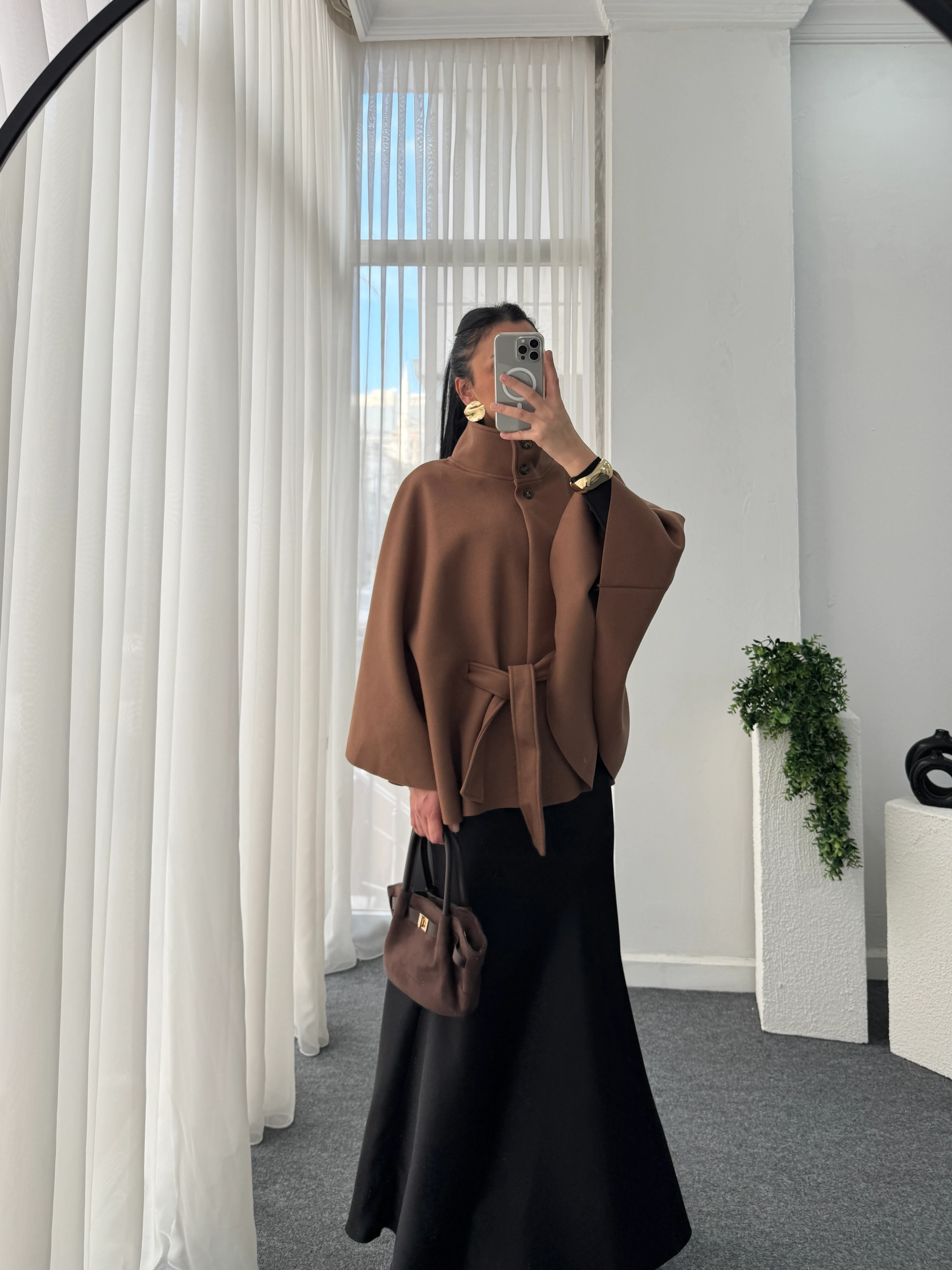 Kuşak Detay Panço  - Acı Kahve