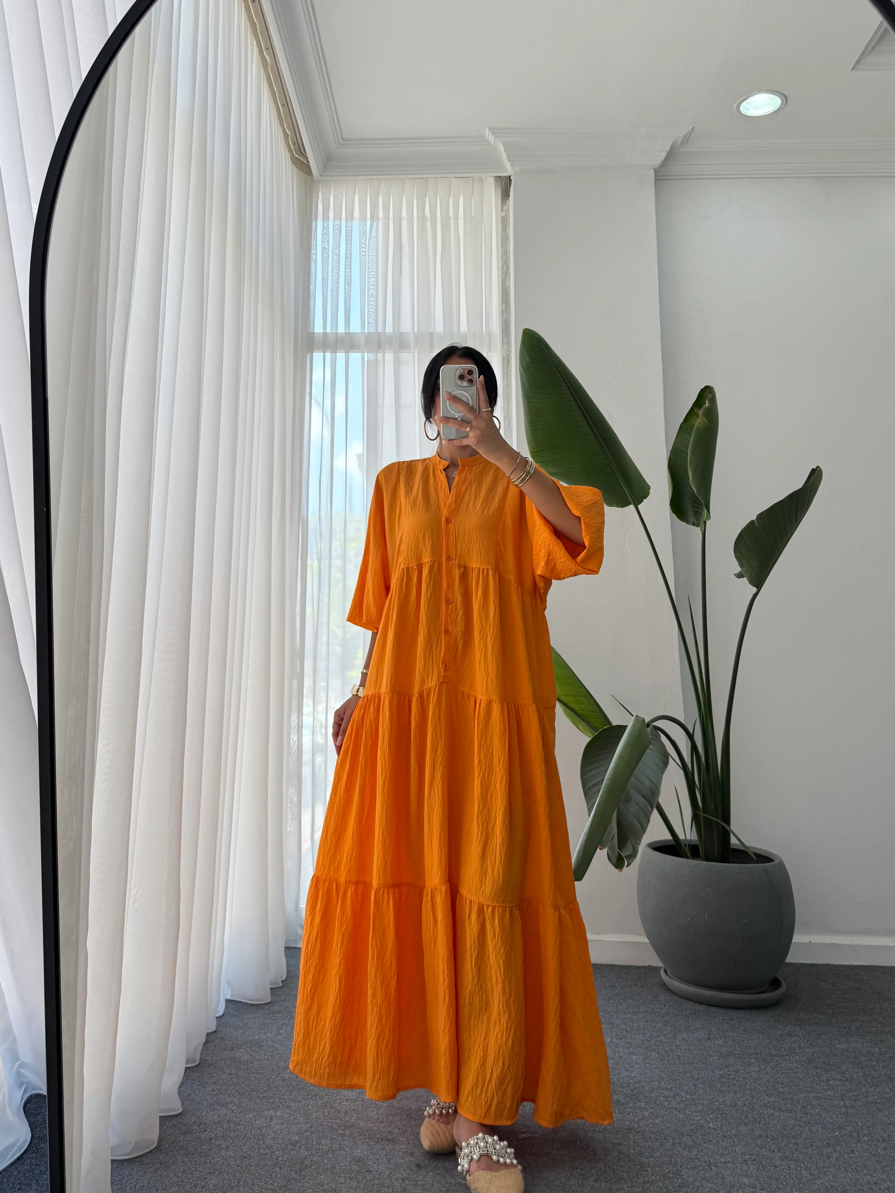 Oversize Katleya Elbise 