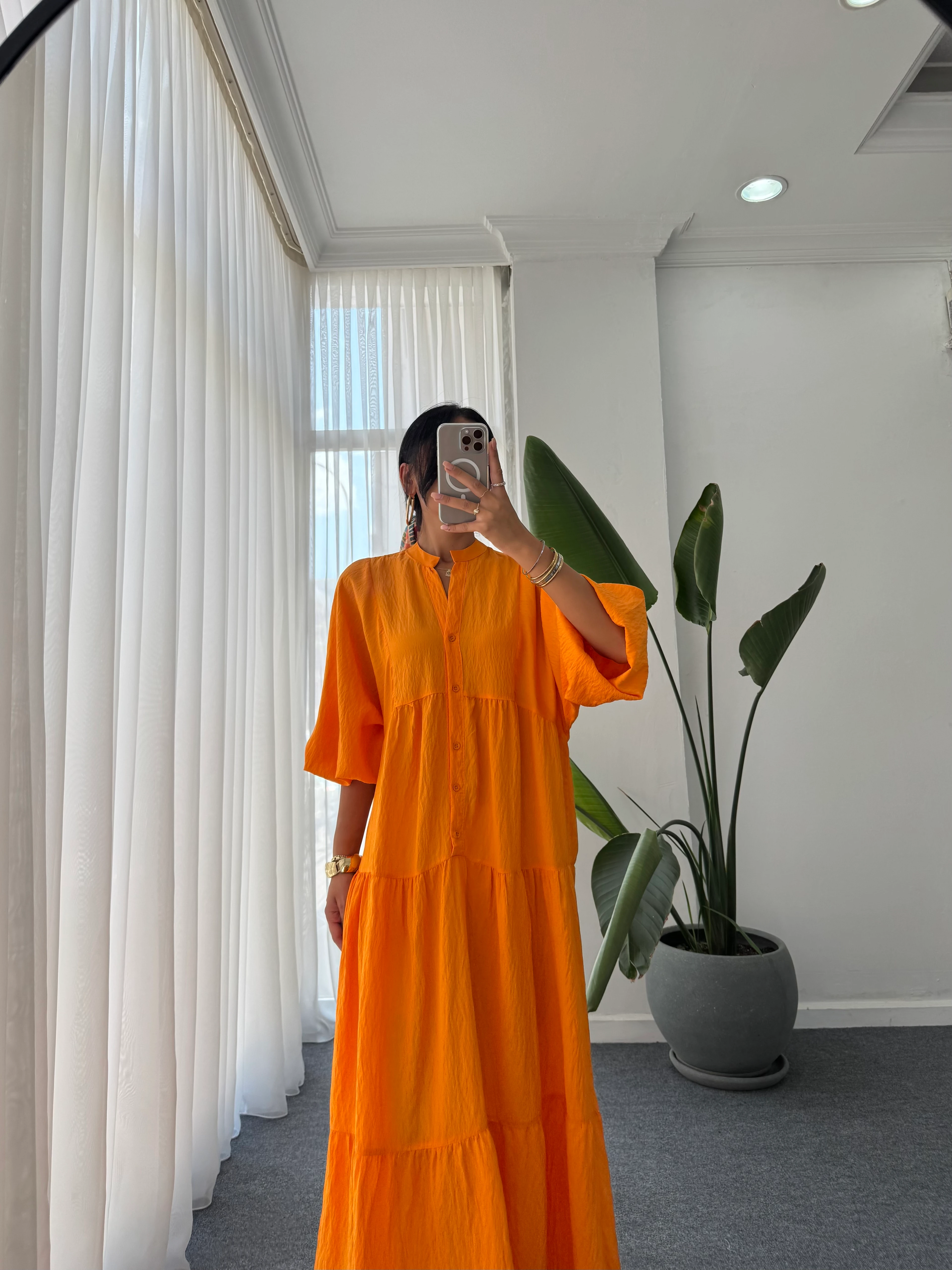 Oversize Katleya Elbise 