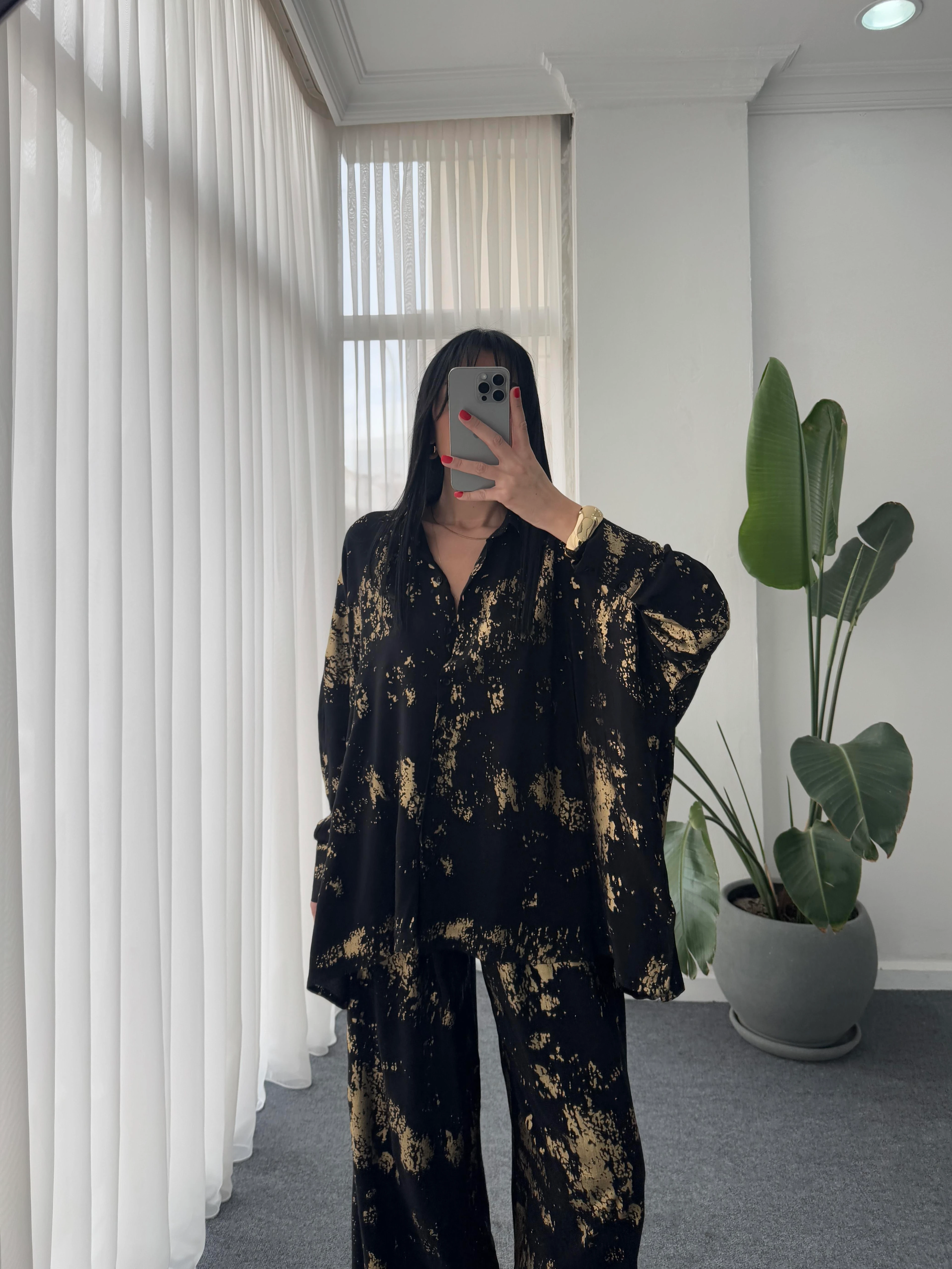 Gold Desen ikili Takım