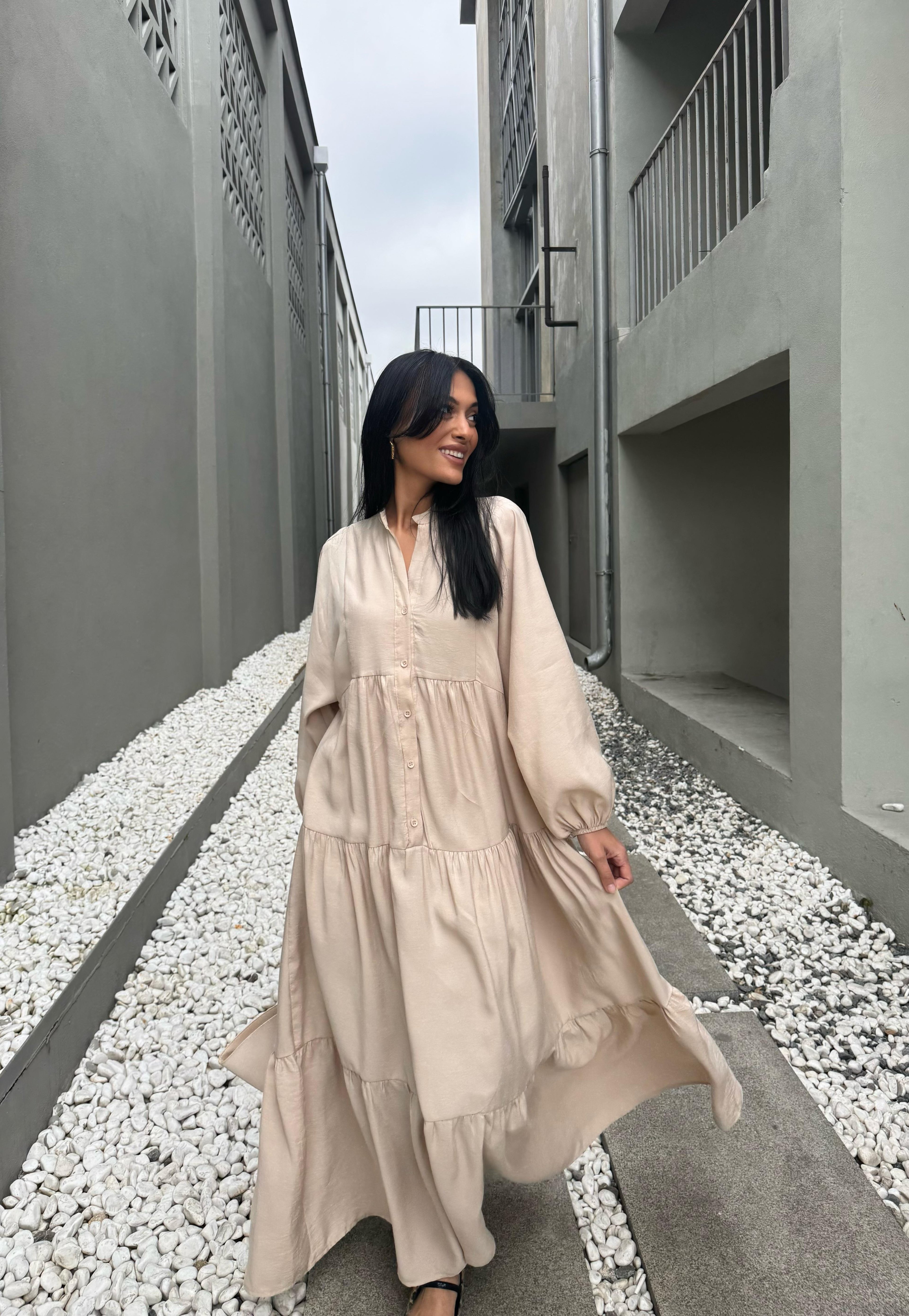 Hakim Yaka Katleya Model Elbise