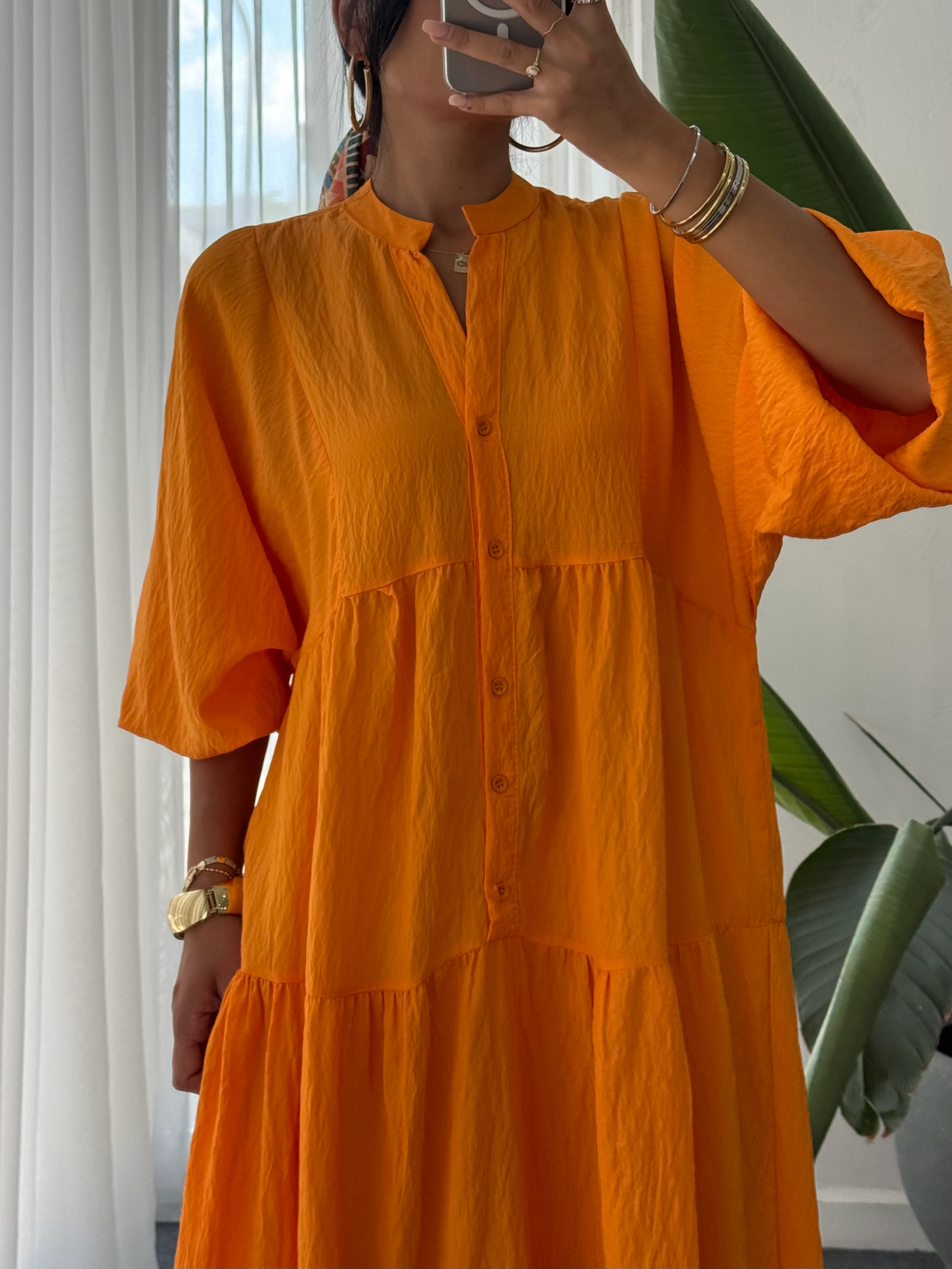 Oversize Katleya Elbise 