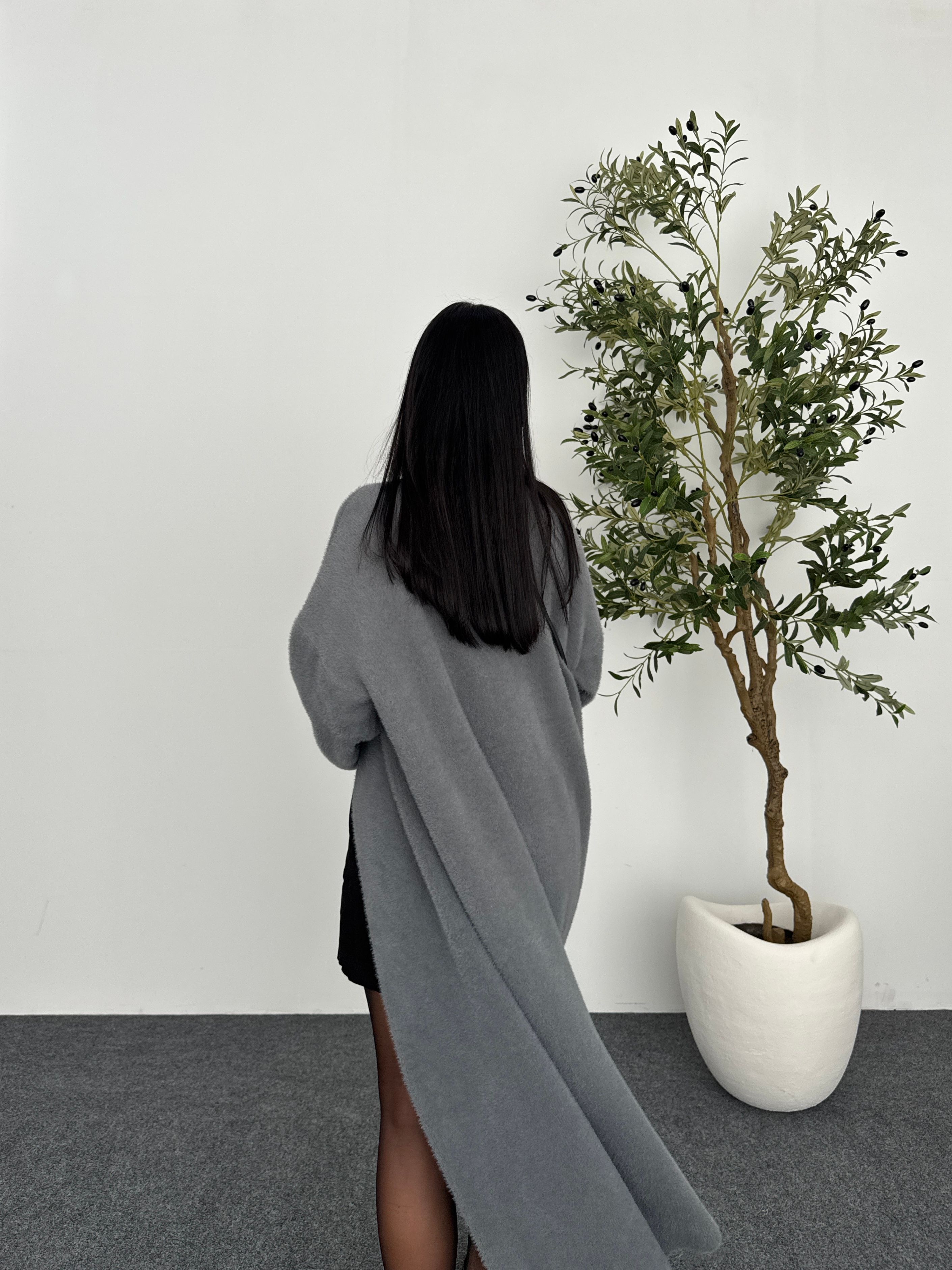 Oversize Maxi Boy Hırka