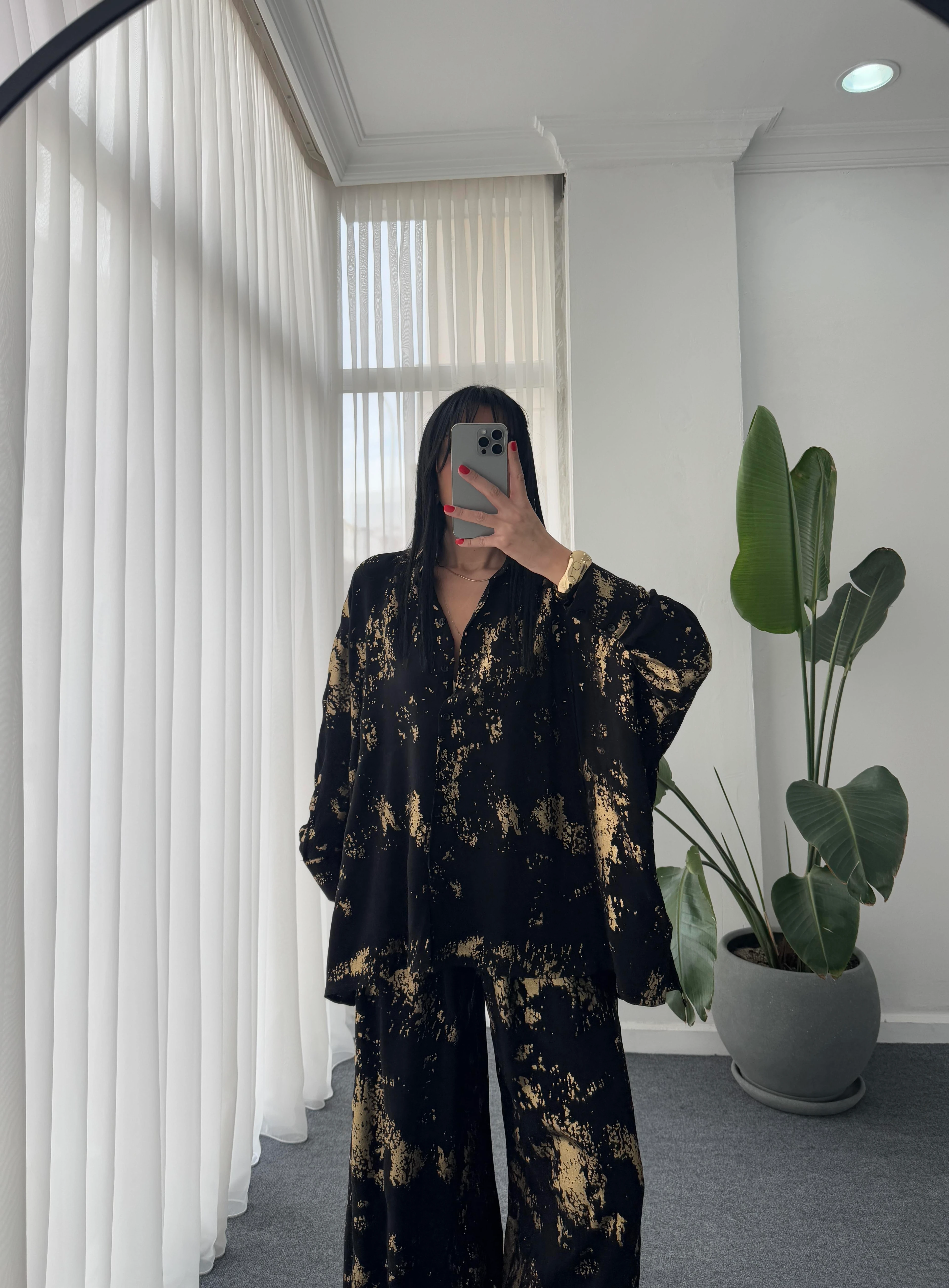 Gold Desen ikili Takım