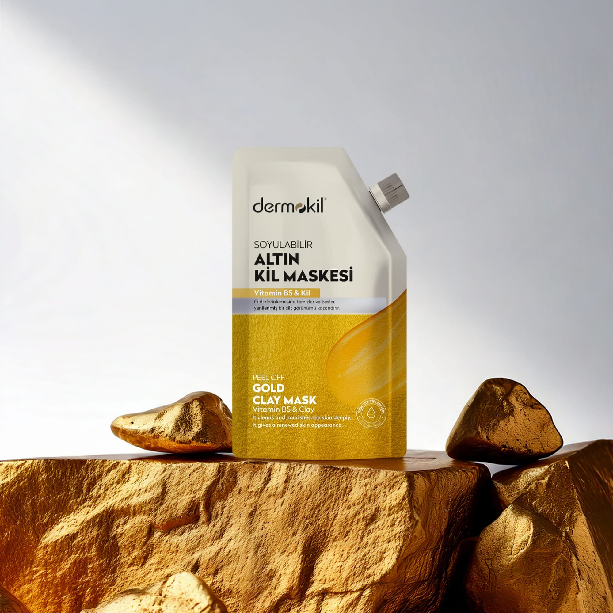 Gold Soyulabilir Doypack Maske 30 ml