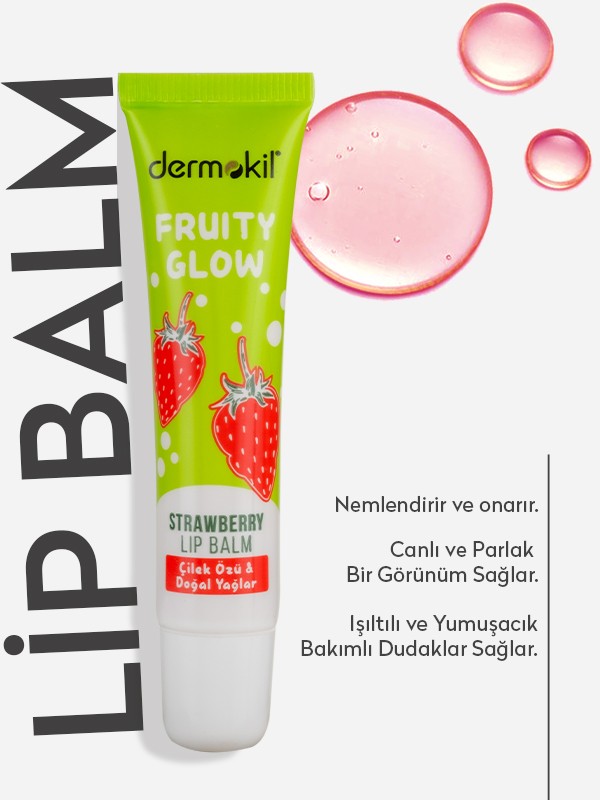 Çilek Özlü Lip Balm 15 ML